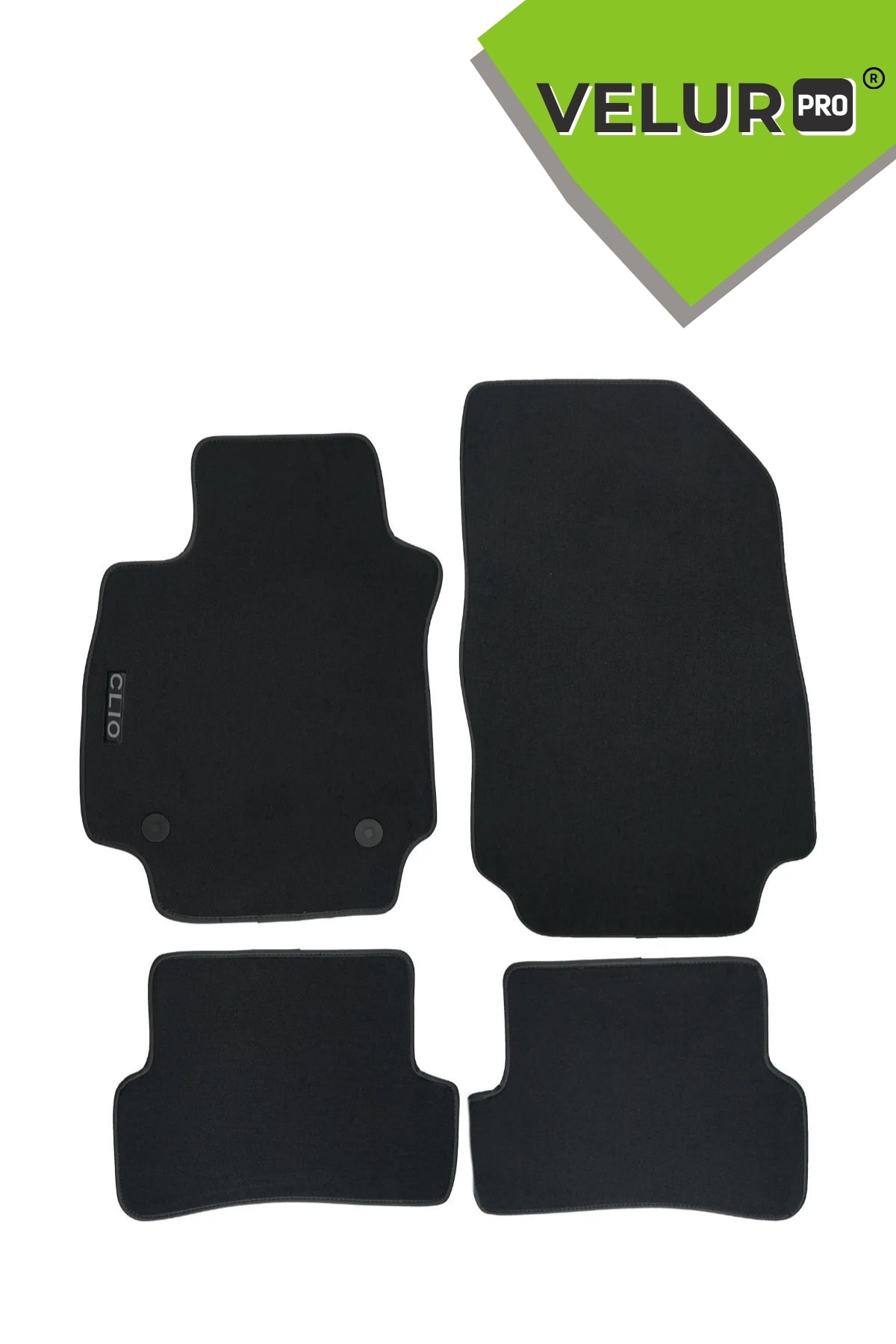 Velurpro Clio 3 2005-2011 Arası Araca Özel Halı Paspas Araba Halısı Oto Paspas