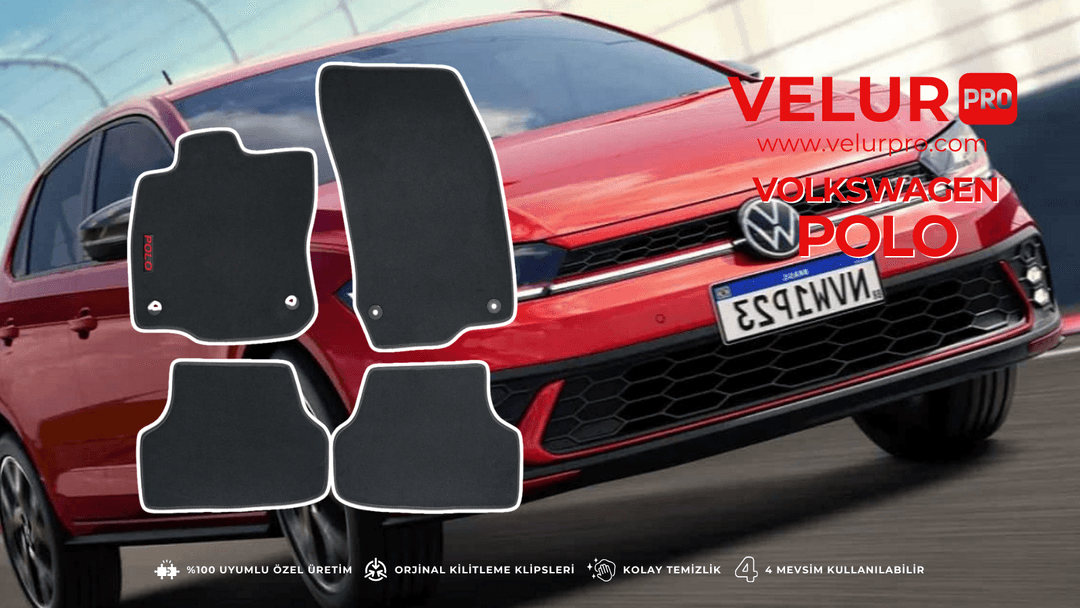 Velurpro Volkswagen Polo Halı Paspas
