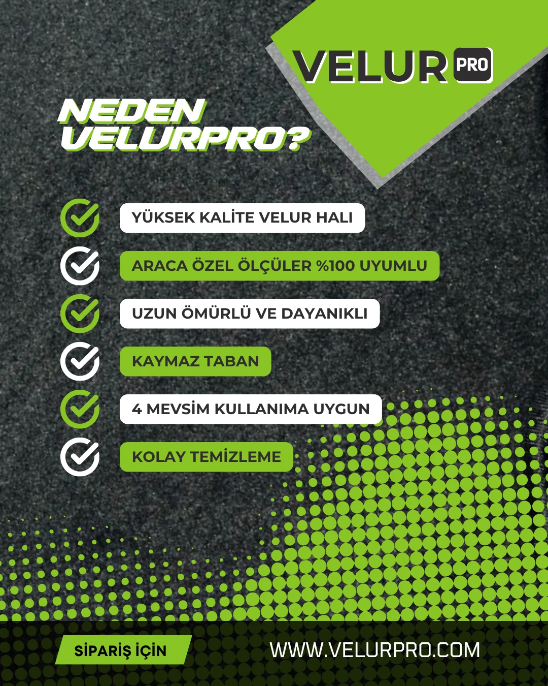 VelurPro Bmw X6 2015 Sonrası  Araca Özel Halı Paspas Araba Halısı Oto Paspas