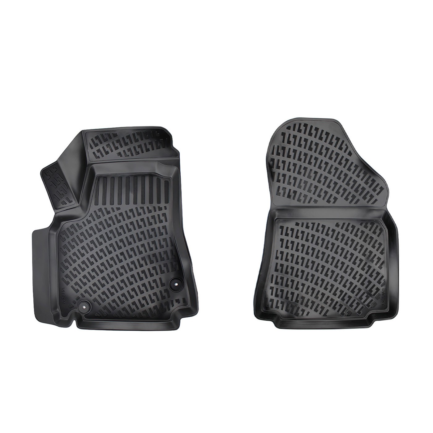 Velur Citroen Berlingo PANELVAN 2009-2018 3D Havuzlu Paspas (2 parça)