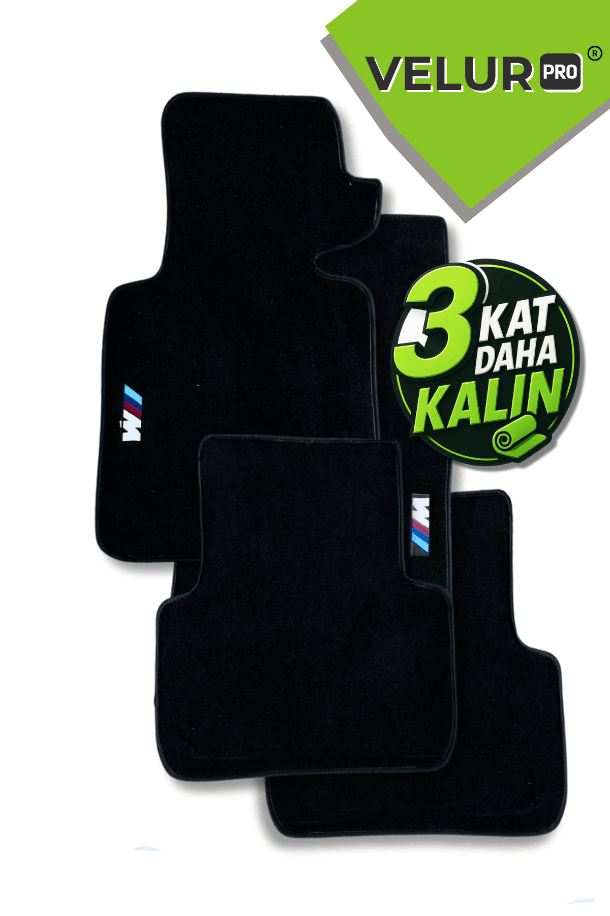 VelurPro Bmw 3 Serisi E46 Coupe 1997-2006 Araca Özel Halı Paspas Araba Halısı Oto Paspas