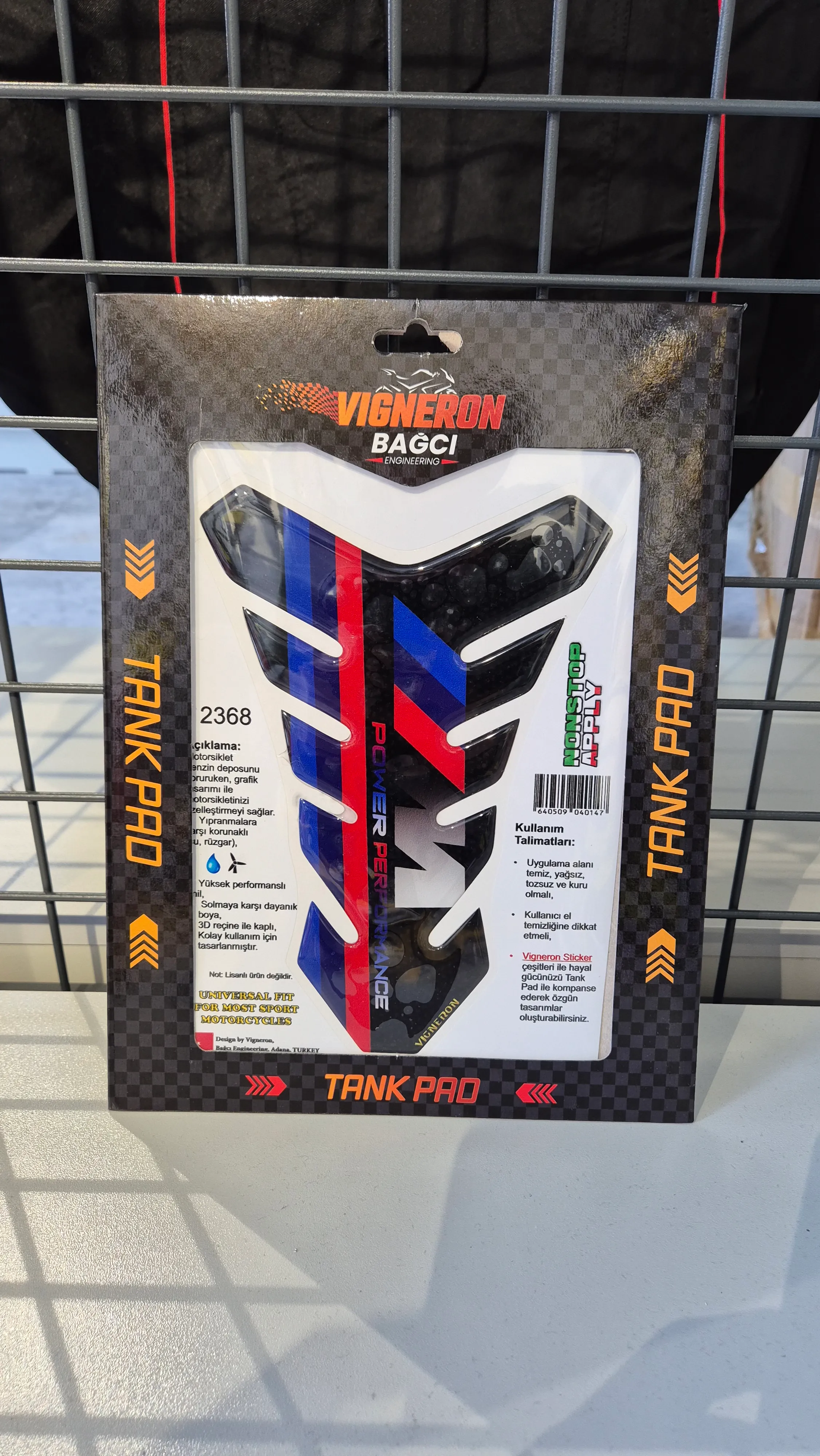 Motosiklet Tank Pad Modifiye Universal
