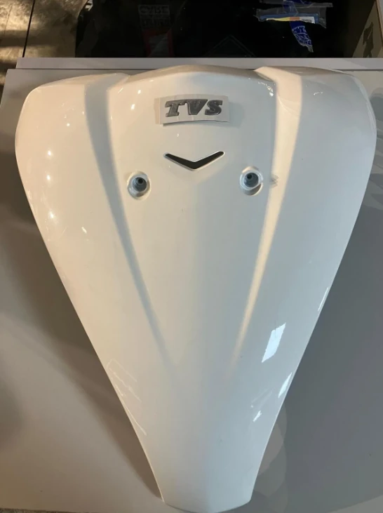 TVS Jupiter Ön Panel Üst Parça Beyaz Orjinal