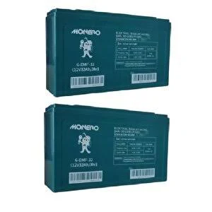 E-BIKE AKÜ - MONERO 12V-32 AMPER DAR 267*78*170 mm