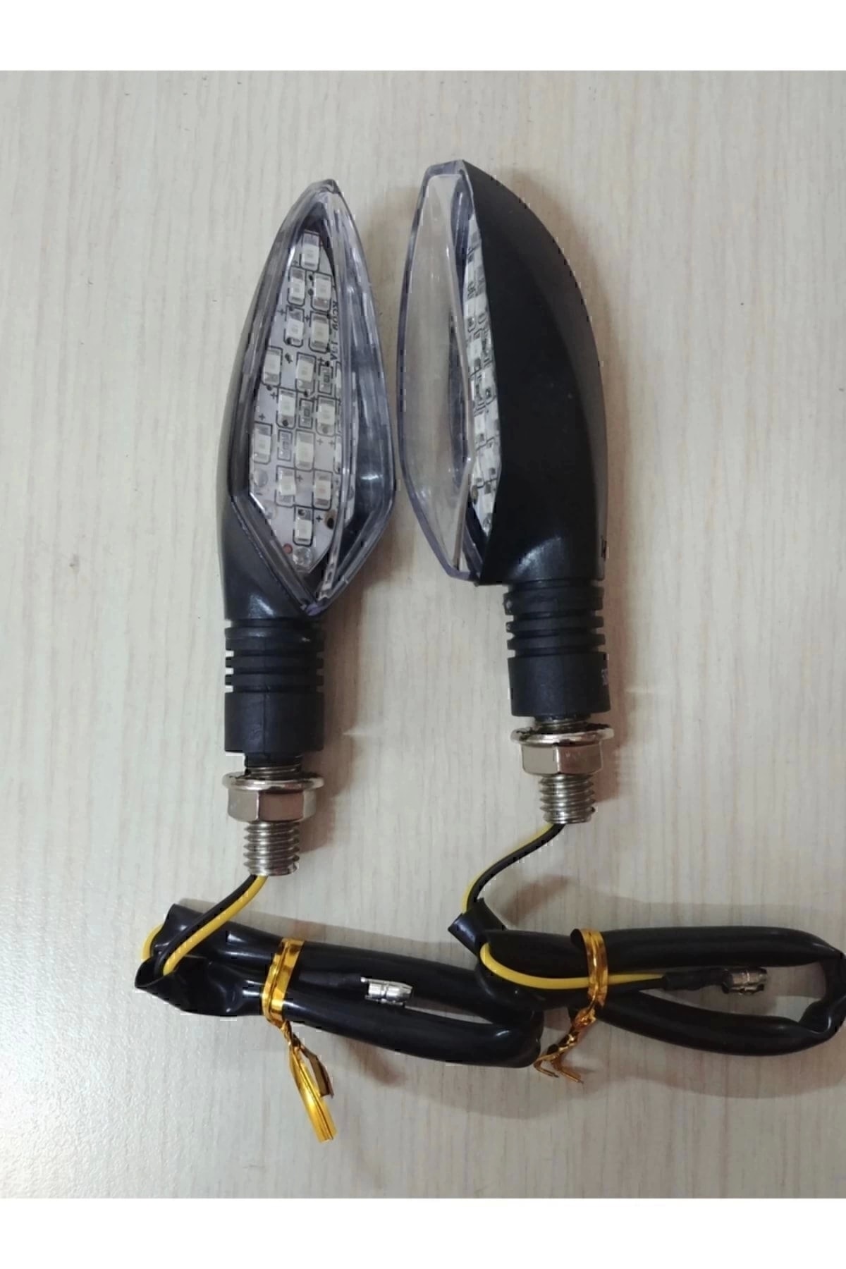 Küba Çita Motosiklet Led Sinyal Sarı Işık 2 Adet