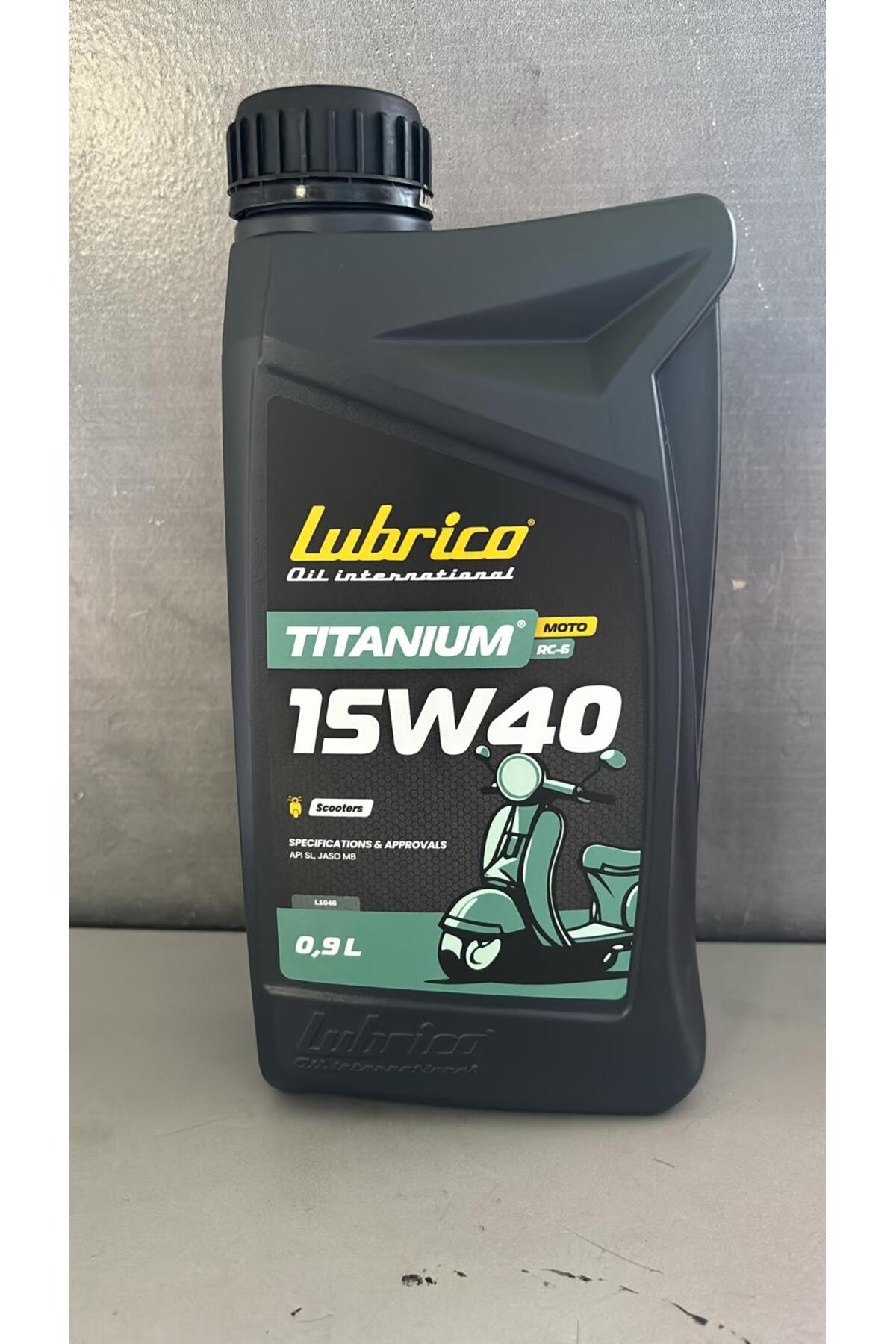 Lubrico 15w-40 Motosiklet Yağı 900 ml