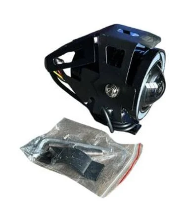 Motosiklet 5 Renk Angelli Çakarlı Led Sis Lambası