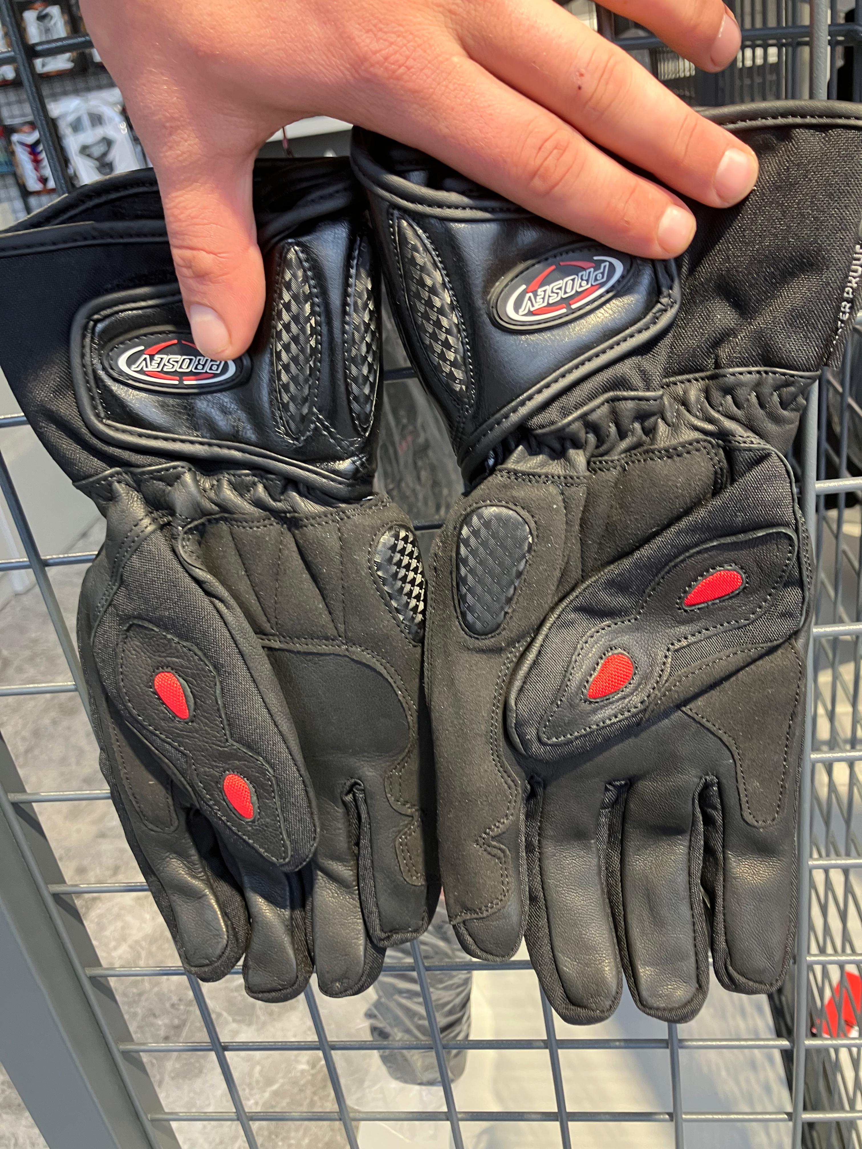 PROSEV Su Geçirmez Kışlık Motosiklet Eldiveni ( Yeni Kanunlara Uygun )