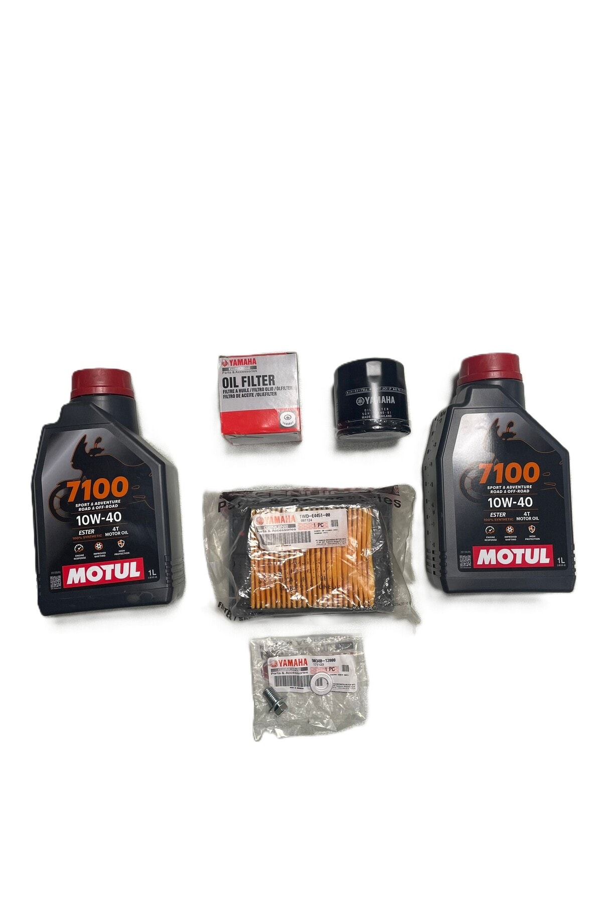 YAMAHA R25 - MT25 BAKIM SETİ YAĞ FİLTRESİ HAVA FİLTRESİ 7100