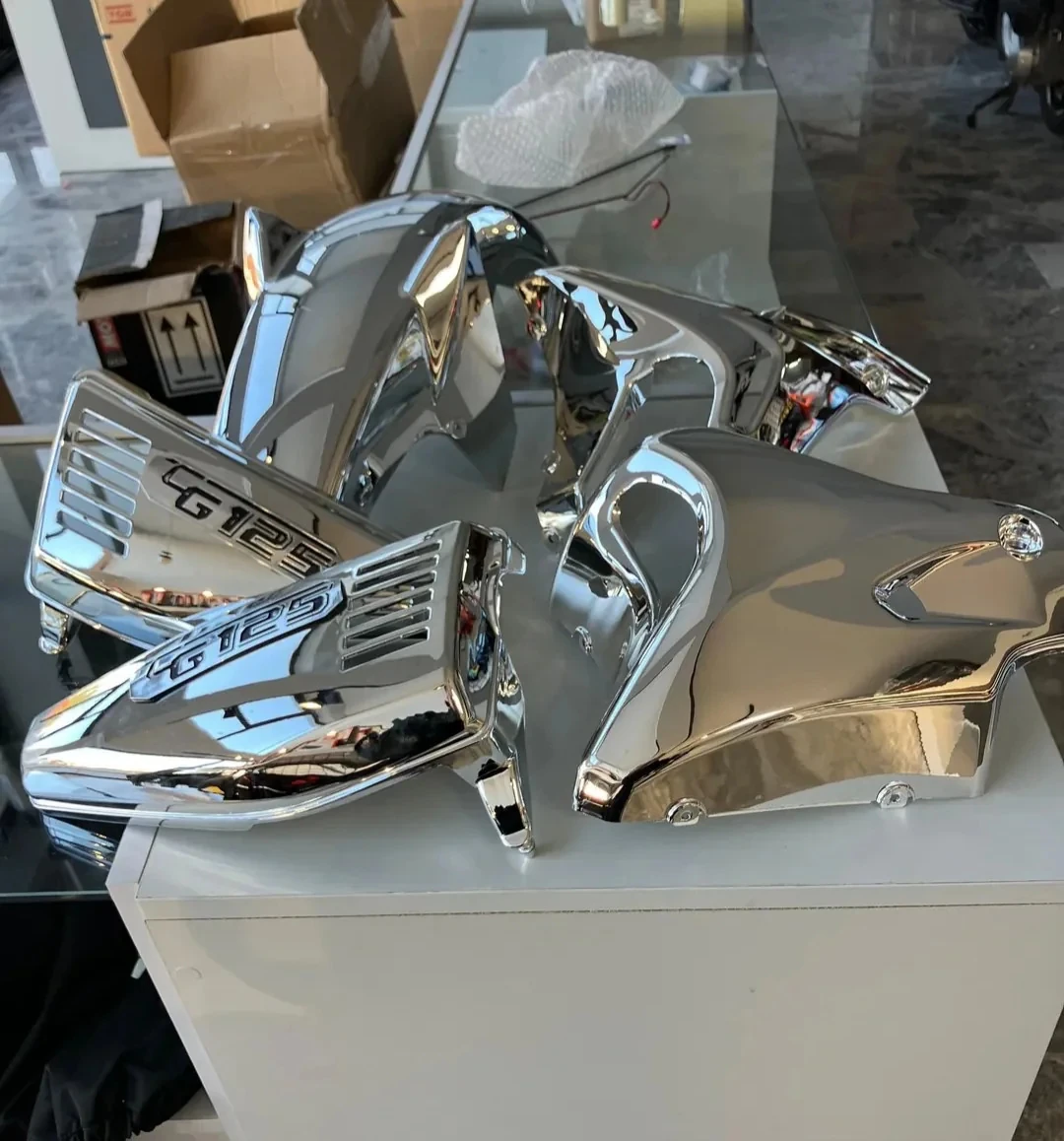 CG NİKEL KAPORTA SET ( DEPO-AKÜ KAPAĞI-SAKAL-ÇAMURLUK-BASAMAK-ELCİK)