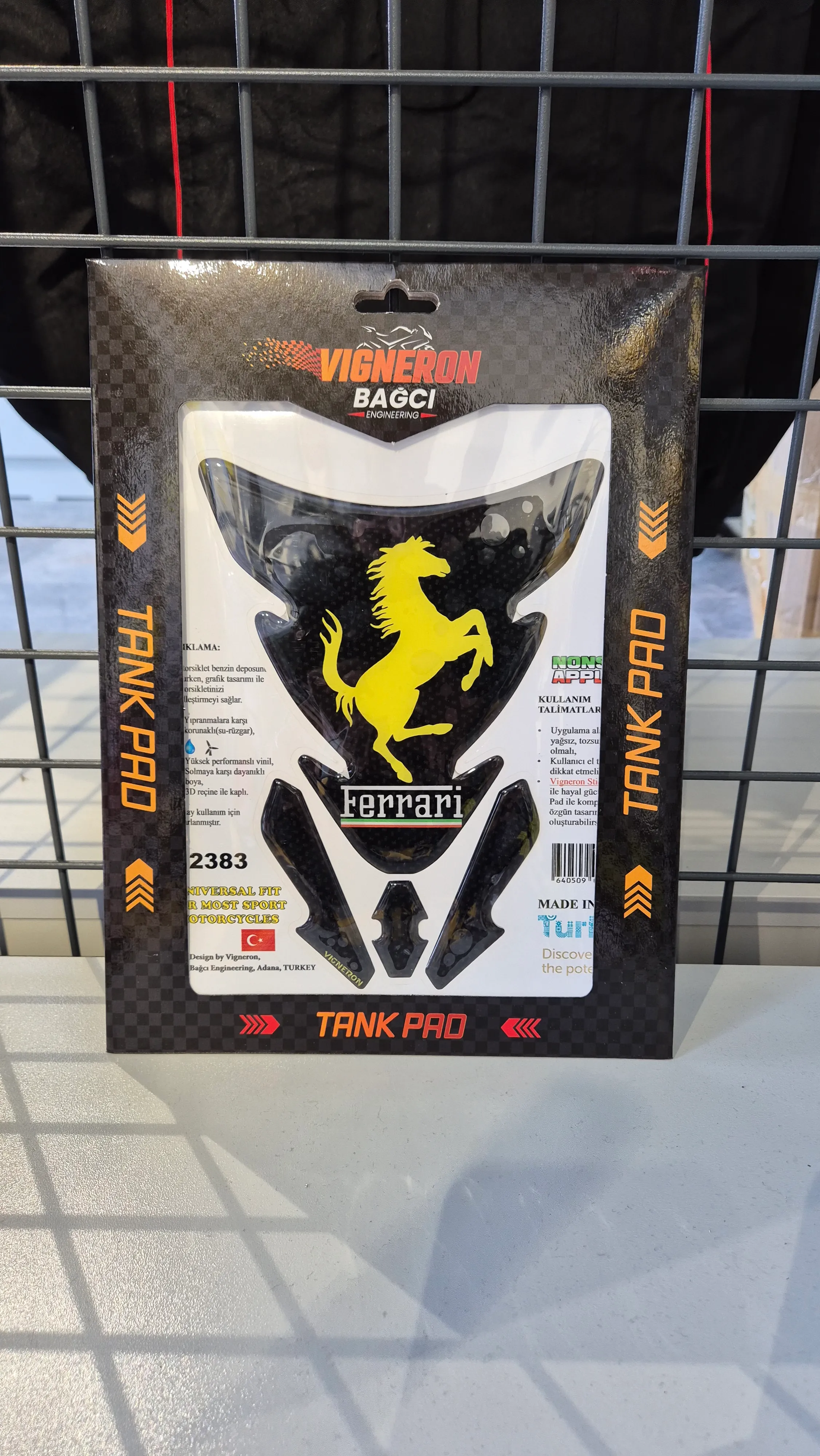 Motosiklet Tank Pad Modifiye Universal