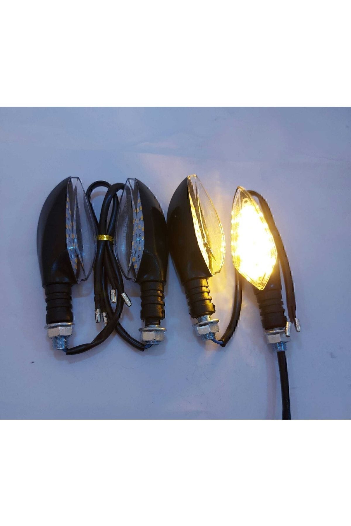 Cg - Küba Çita - Mh Drift  Led Sinyal Sarı Işık 4 lü Takım Üniversal -