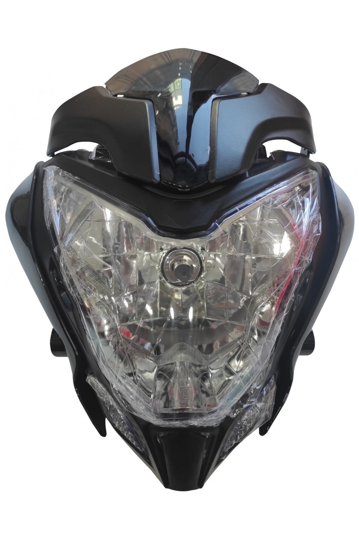 Bajaj Pulsar Ns 200  Far Muhafaza Grenajı Ve Siperlik Camı Komple E Belgeli