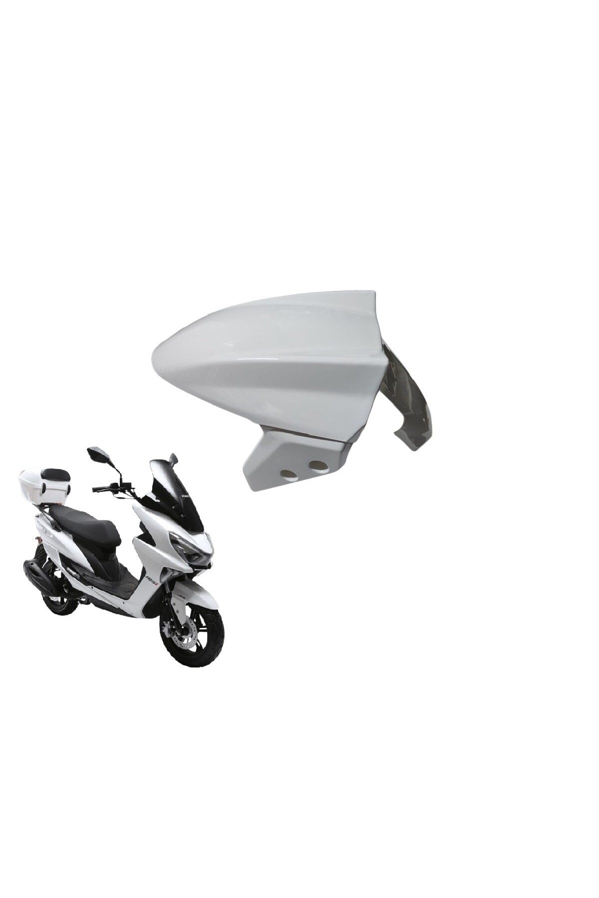 Kuba / Rks Newlight 125 Ön Çamurluk Beyaz