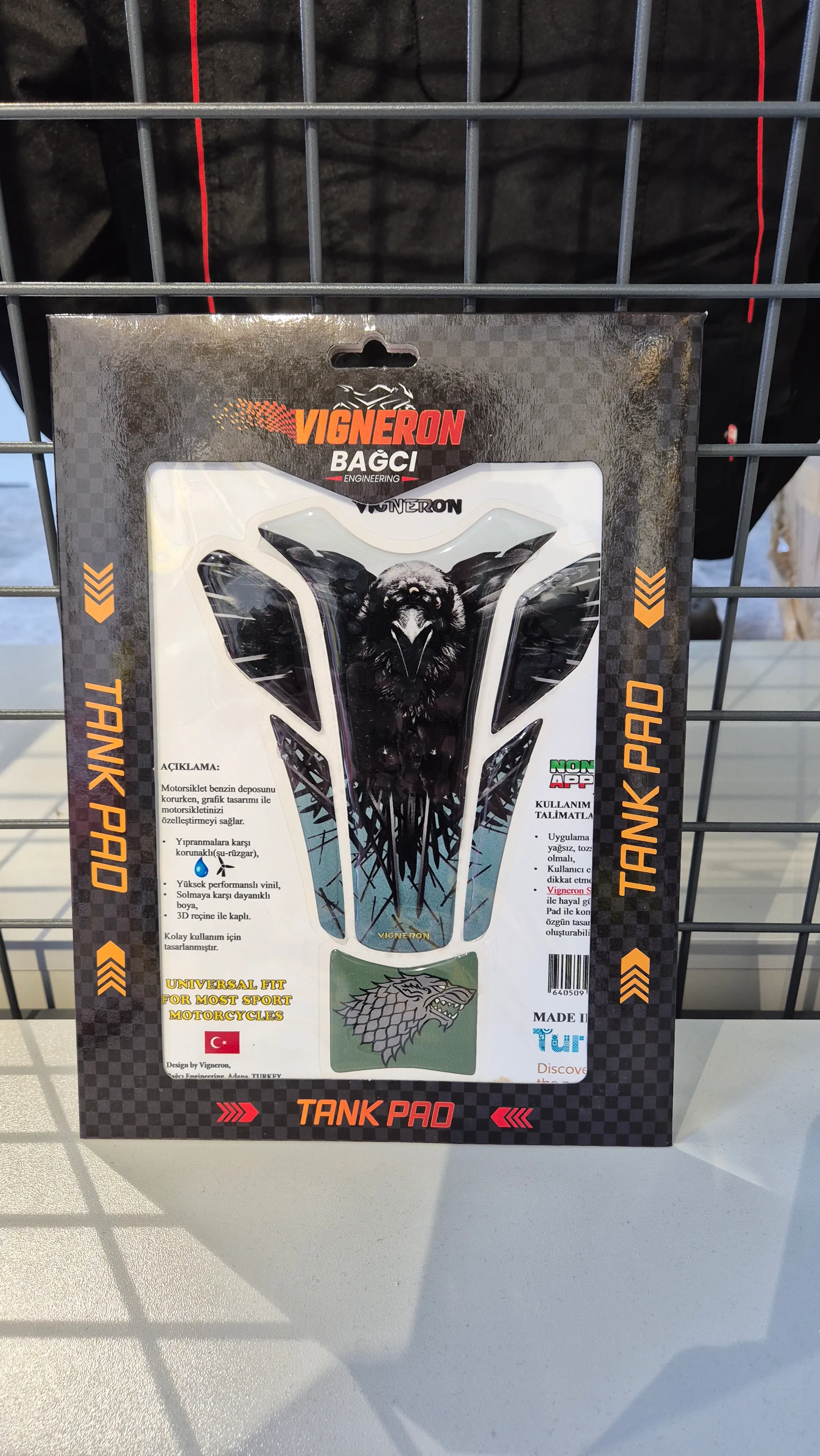 Motosiklet Tank Pad Modifiye Universal (CG uyumlu)