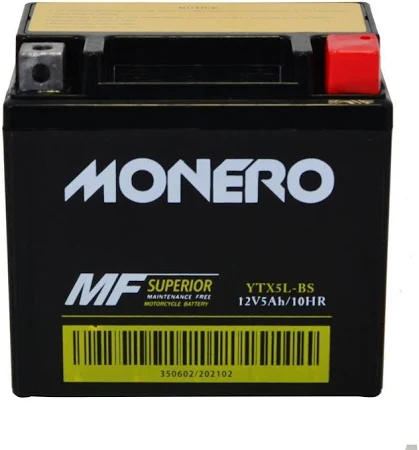 MOTOSİKLET AKÜSÜ MONERO AKÜ YTX7DL - BS - KT125 148*60*128