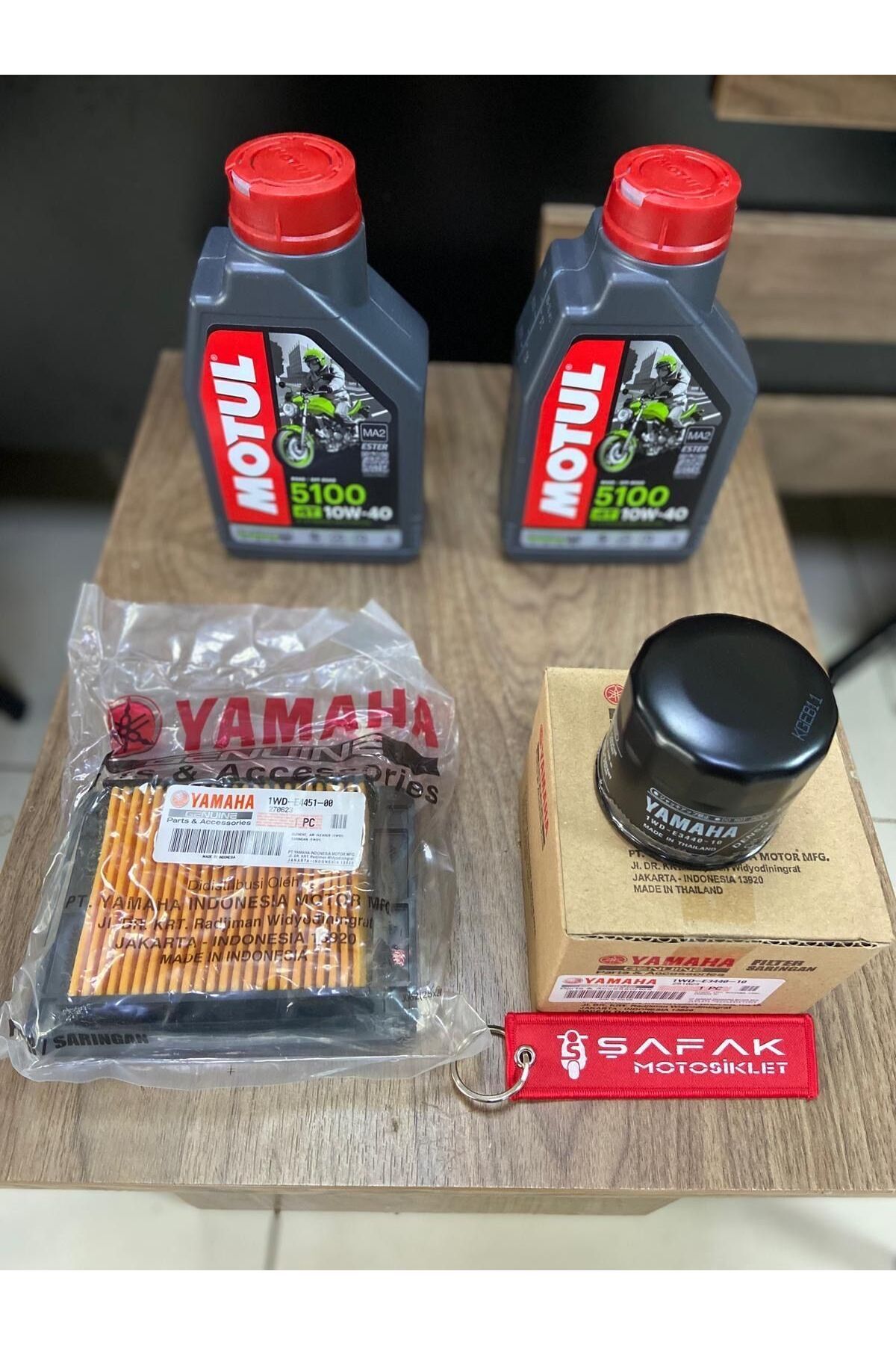 YAMAHA R25 BAKIM SETİ YAĞ FİLTRESİ HAVA FİLTRESİ
