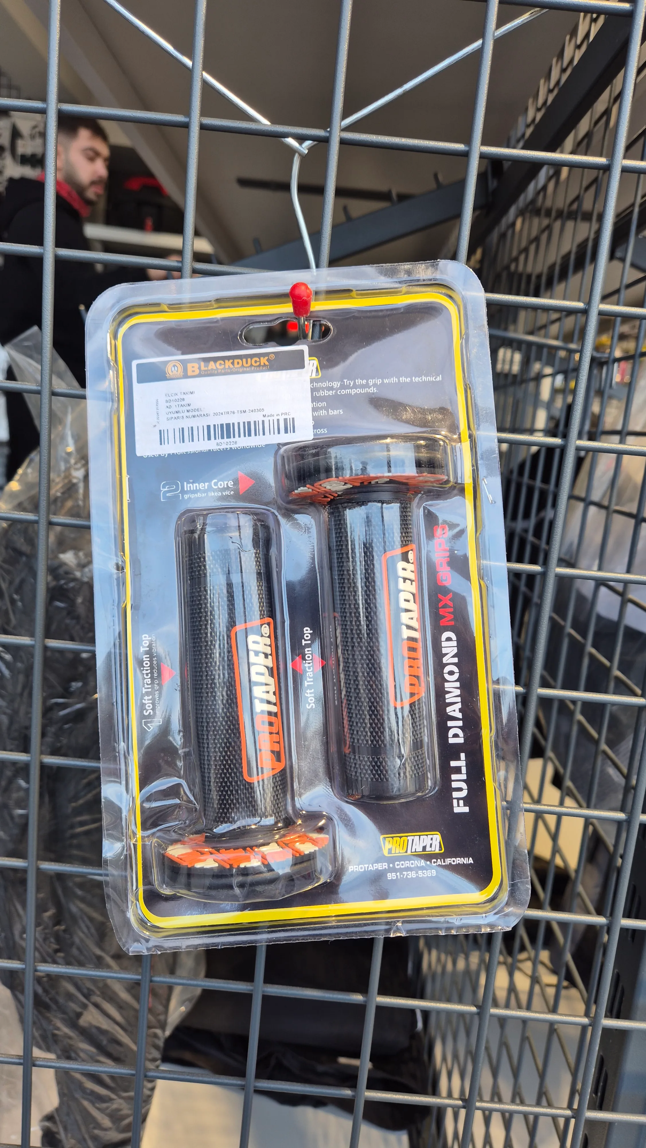 Protaper CG Modifiye Elcik Siyah - Turuncu