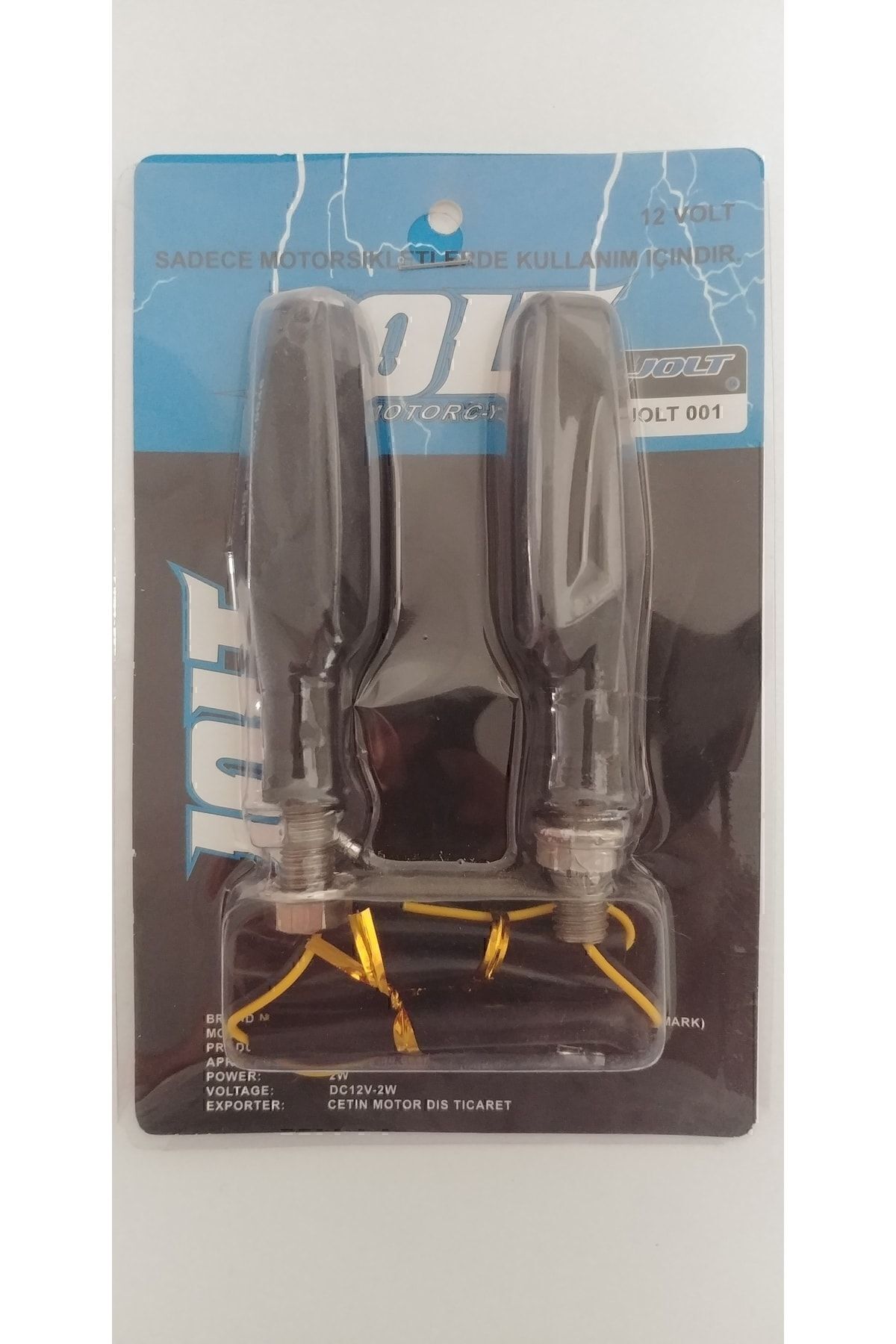 Motorsiklet Kayar Led Sinyal Sarı Işık Monster Model Uyumlu