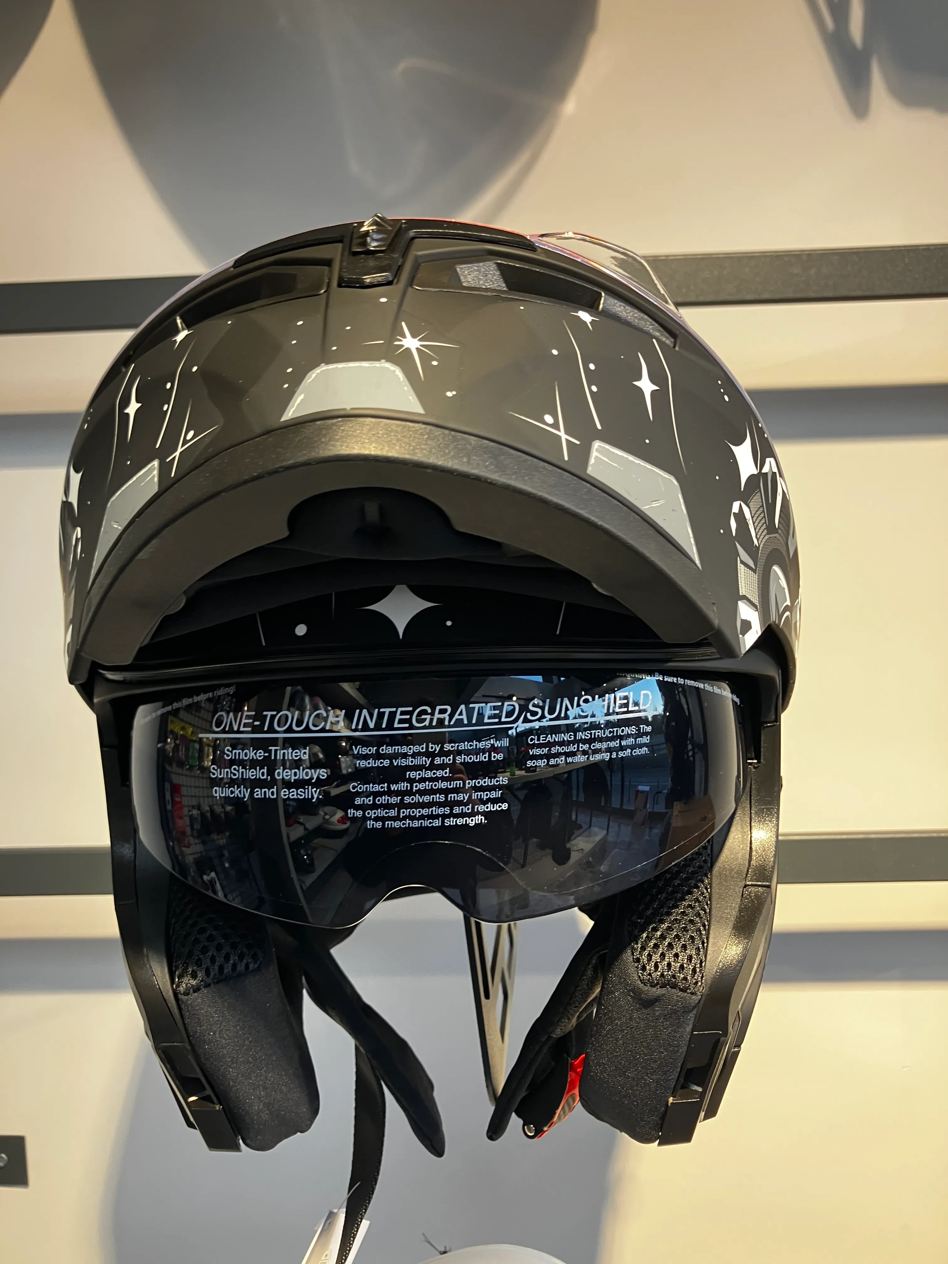 Motosiklet Kaskı - Jeikai Space 2 - Çene Açılır - Güneş Vizörlü - Çene pedli 