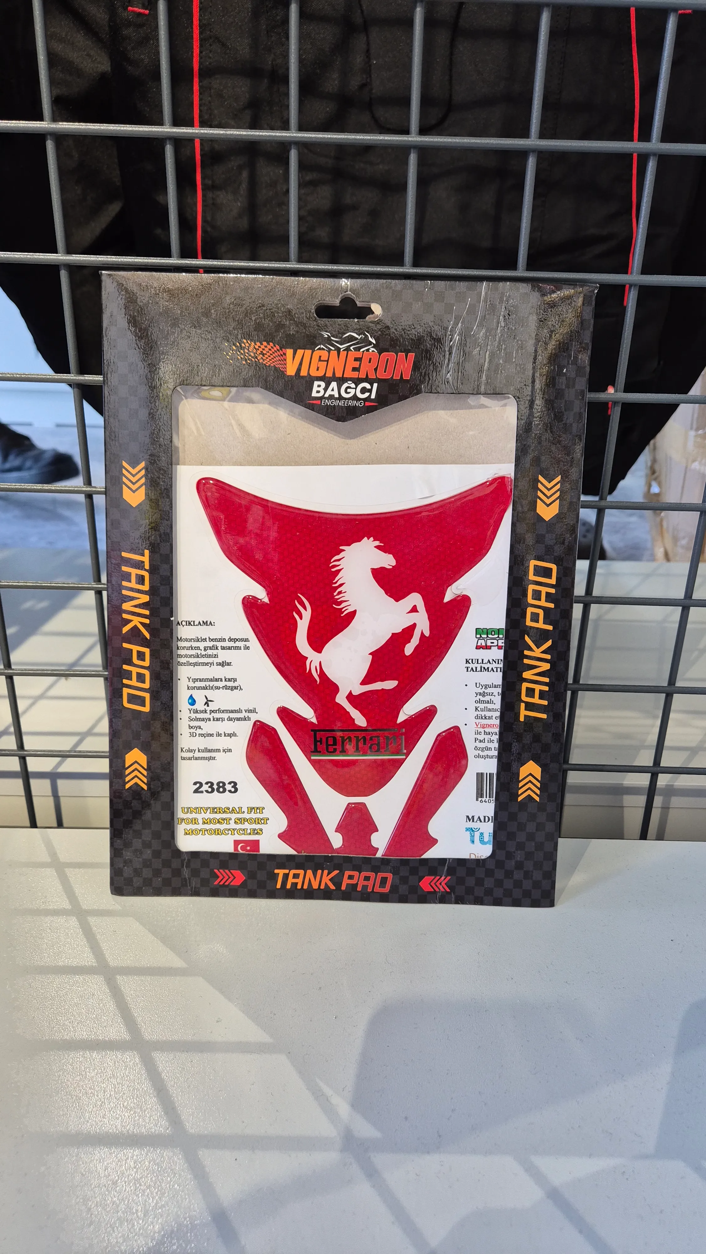 Motosiklet Tank Pad Modifiye Universal