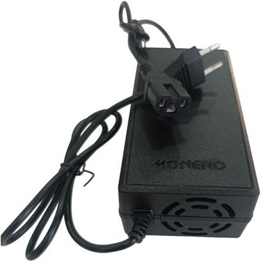 72 V [20-24AH] ŞARJ CİHAZI EBIKE [DEVRE KESİCİLİ - GÖSTERGELİ] - MONERO