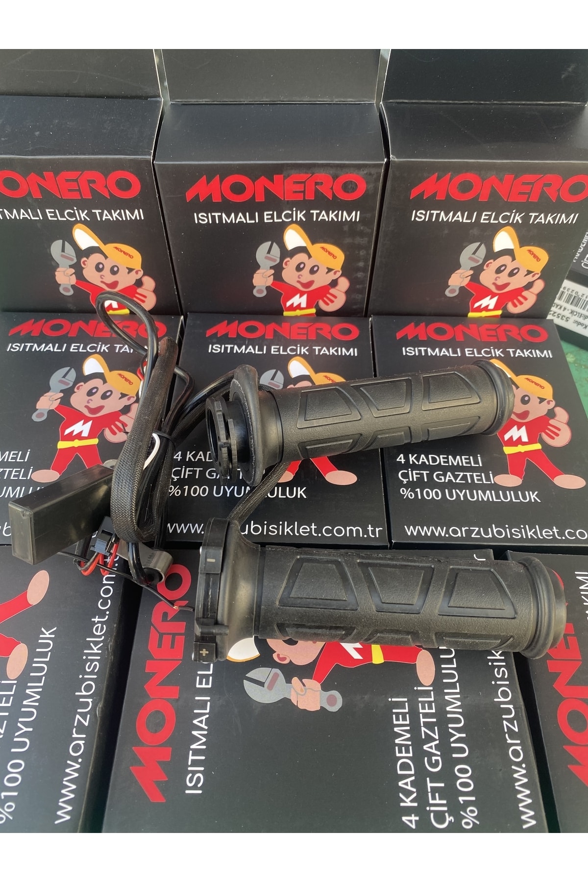 Motosiklet Elcik Isıtma , Isıtmalı Elcik 4 Kademeli