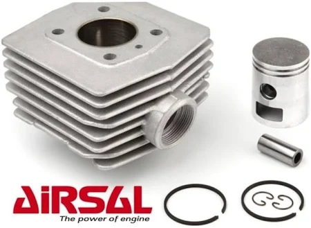 AIRSAL MOBYLETTE SİLİNDİR KOMPLE [ÇİFT SEKMAN] 39 mm