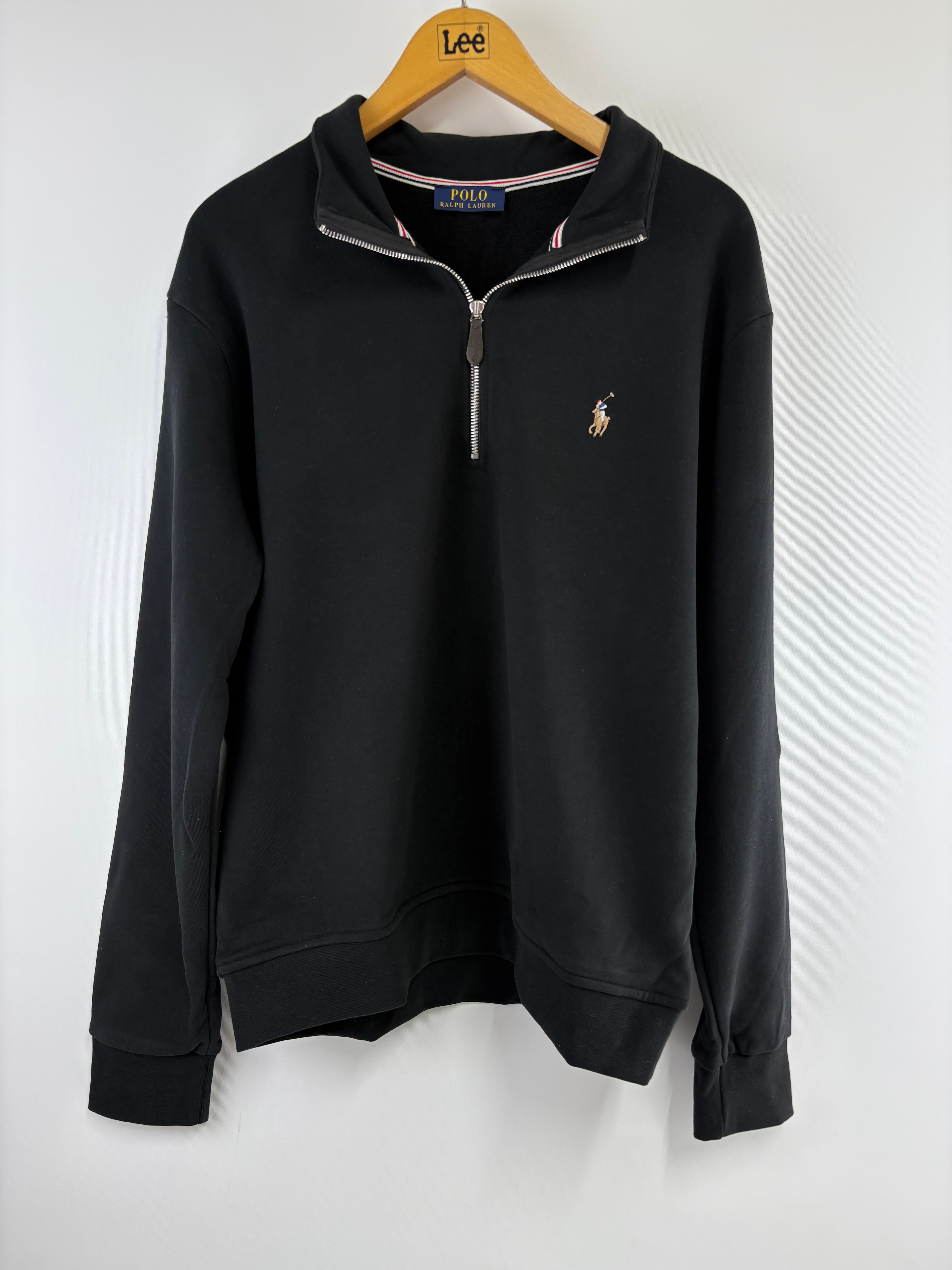 Plr Sweatshirt Halfzip Fırçalı