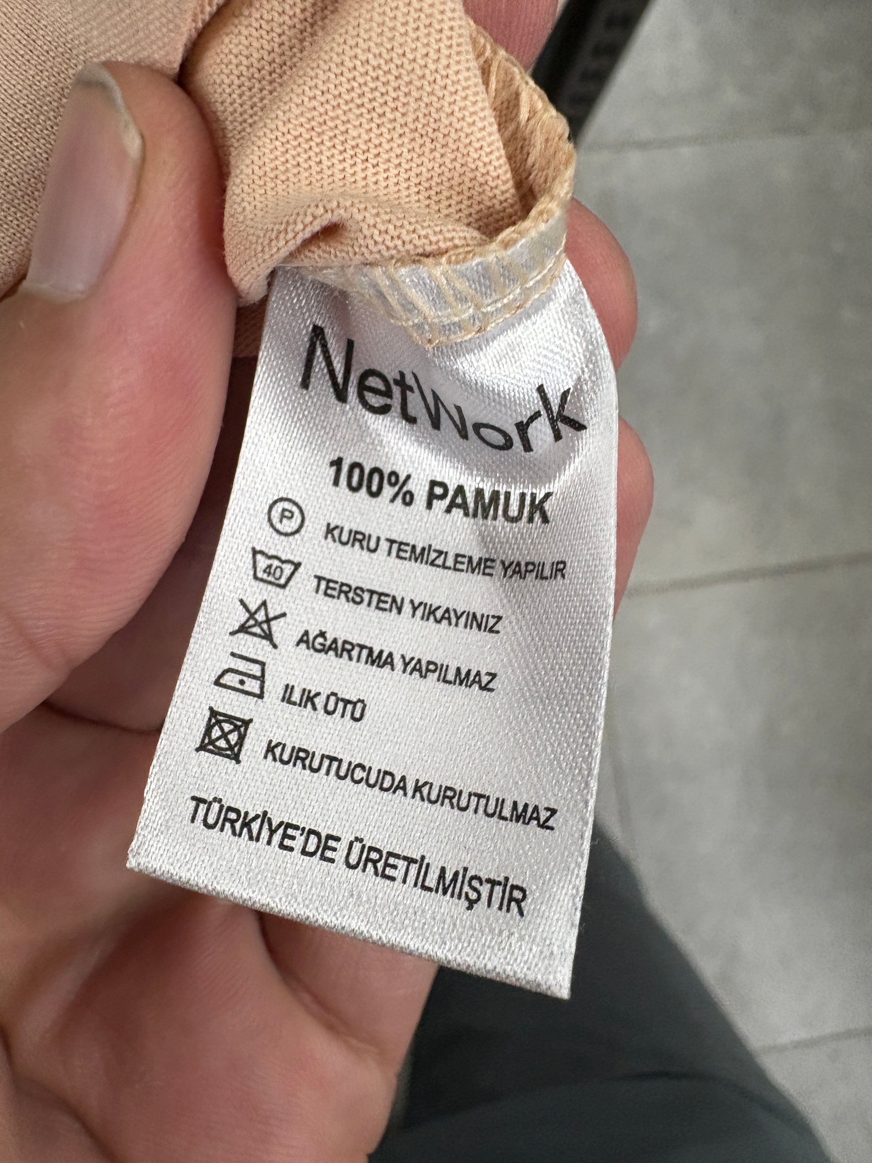 Network Tişört Toz Pembe