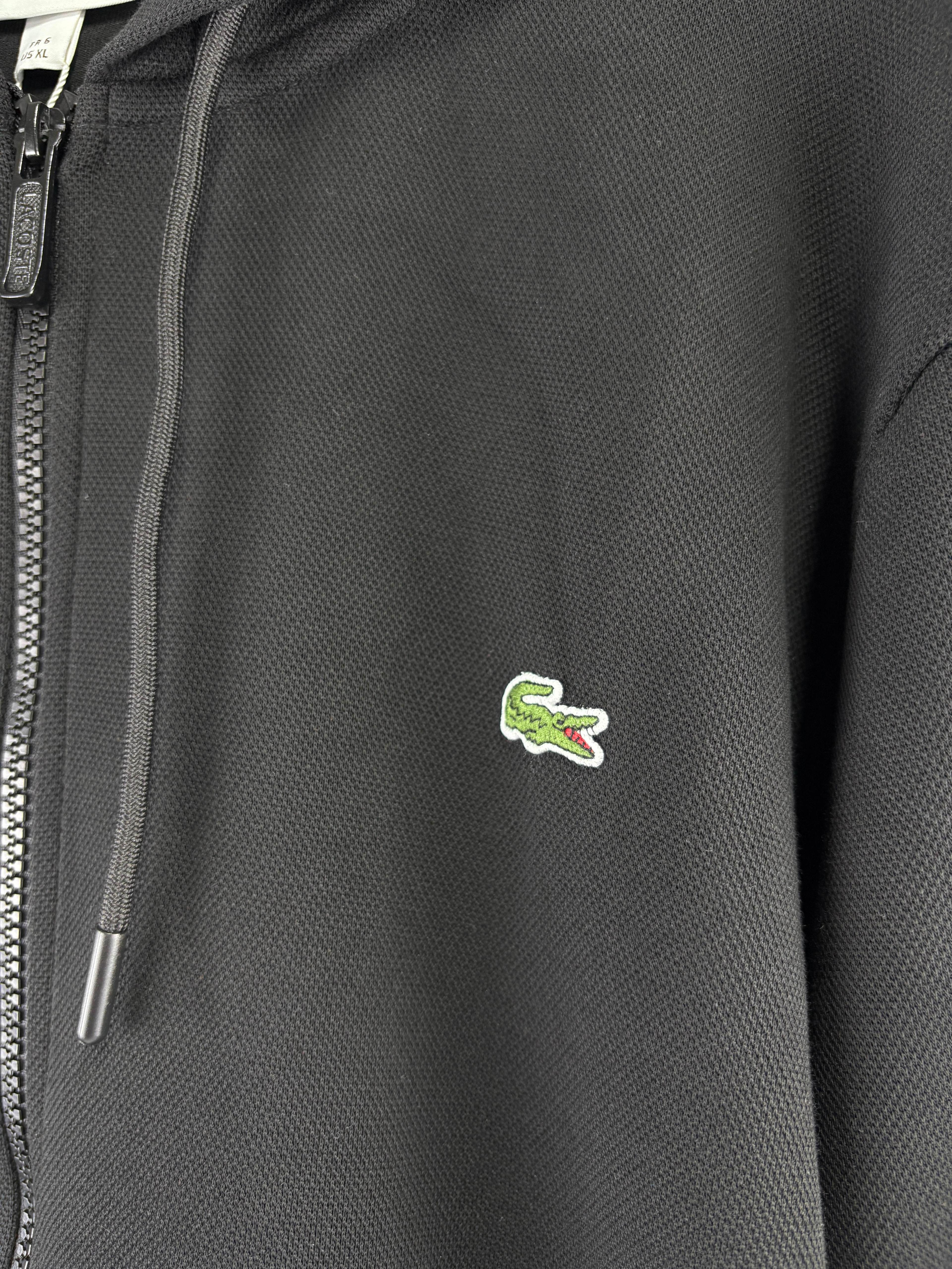 Lacoste Fermuarlı Kapüşonlu Sweatshirt 7189