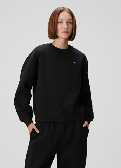Tommy Hilfiger Bisiklet Yaka Qbew07 Sweatshirt