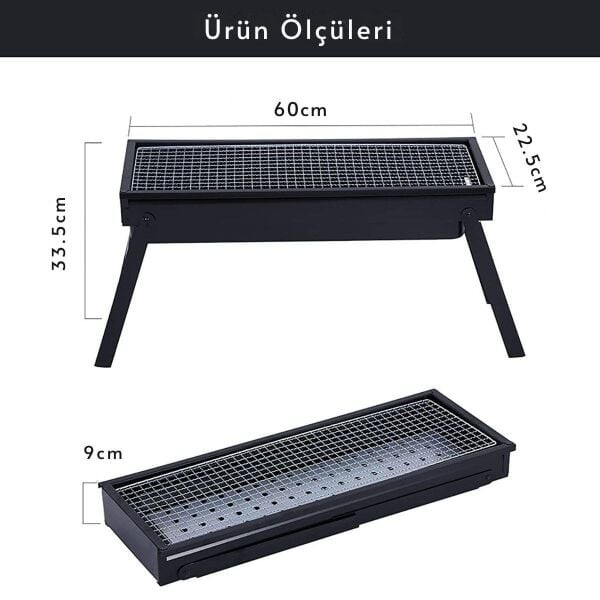 Madfox Cookout Portatif Katlanır Bbq Mangal 547305