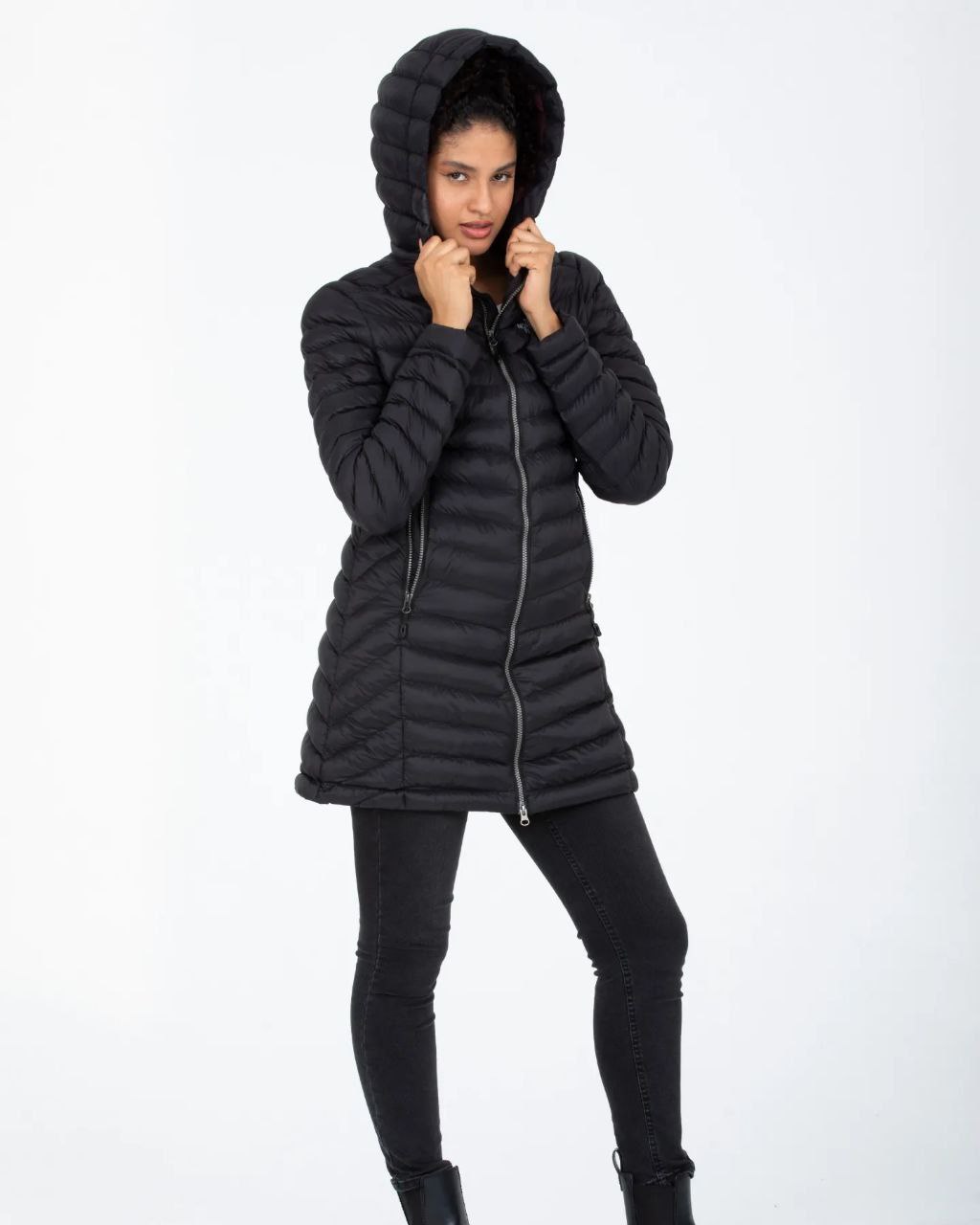 Tnf Uzun Kadın Mont Skg-604