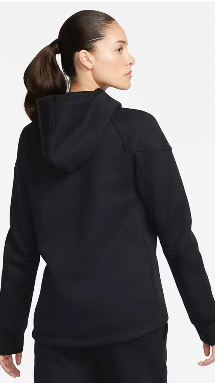 Nke Sportswear Tech Fleece Windrunner Full-Zip Hooded SS25 Kadın Sweatshirt FB8338-010