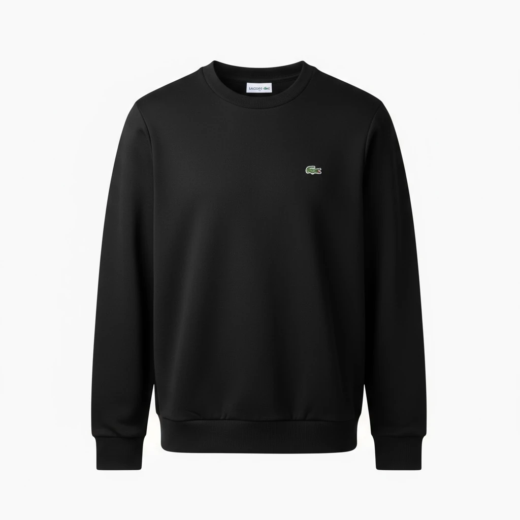 Lacoste Bisiklet Yaka Sweatshirt Basic Logo 7188