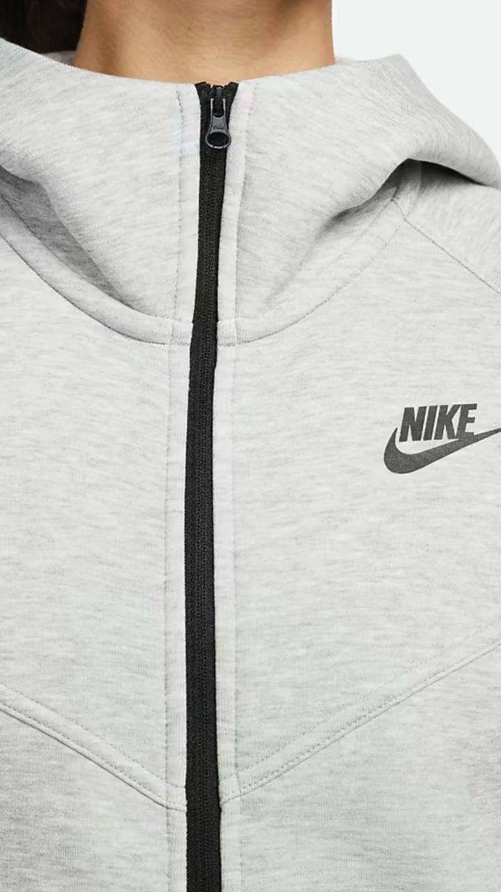 Nke Sportswear Tech Fleece Windrunner Full-Zip Hooded SS25 Kadın Sweatshirt FB8338-010