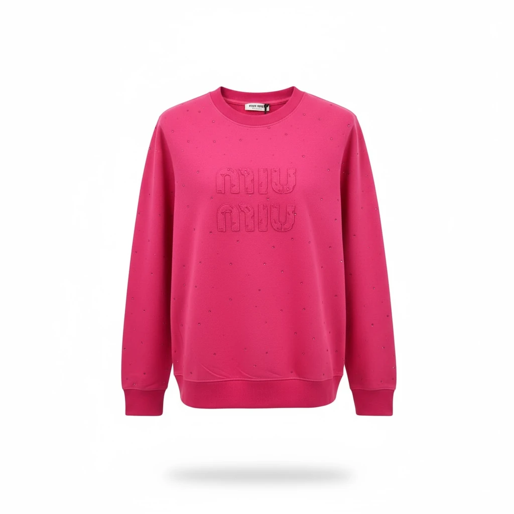 Miu Miu Sweatshirt Kadın Qbew23