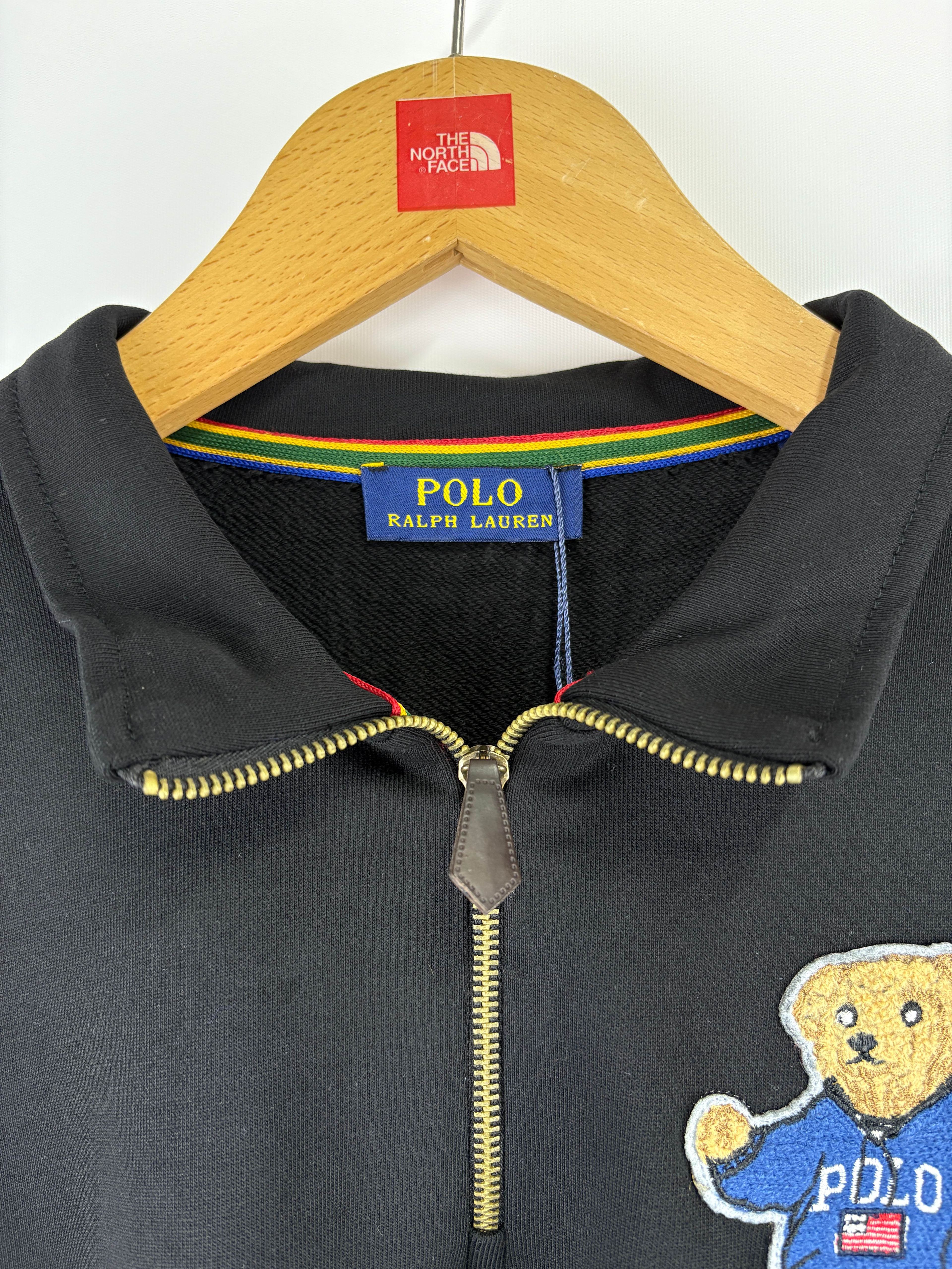 Plr Sweatshirt Halfzip Fırçalı