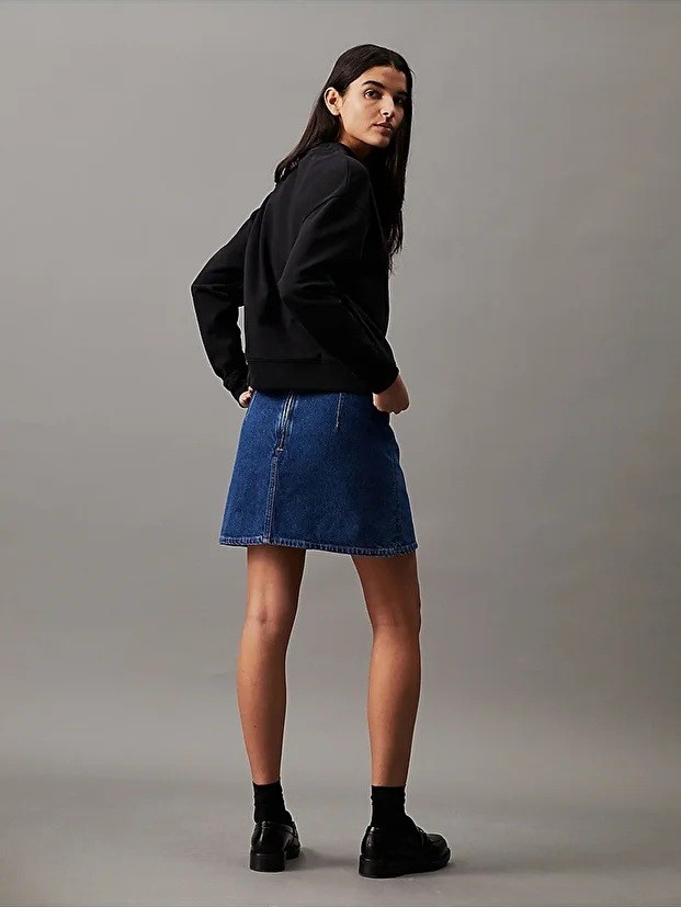 Ck Bisiklet Yaka Sweatshirt Qbew02