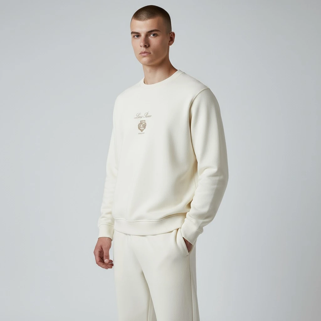 Loro Piana Sweatshirt Fırçalı Nakış