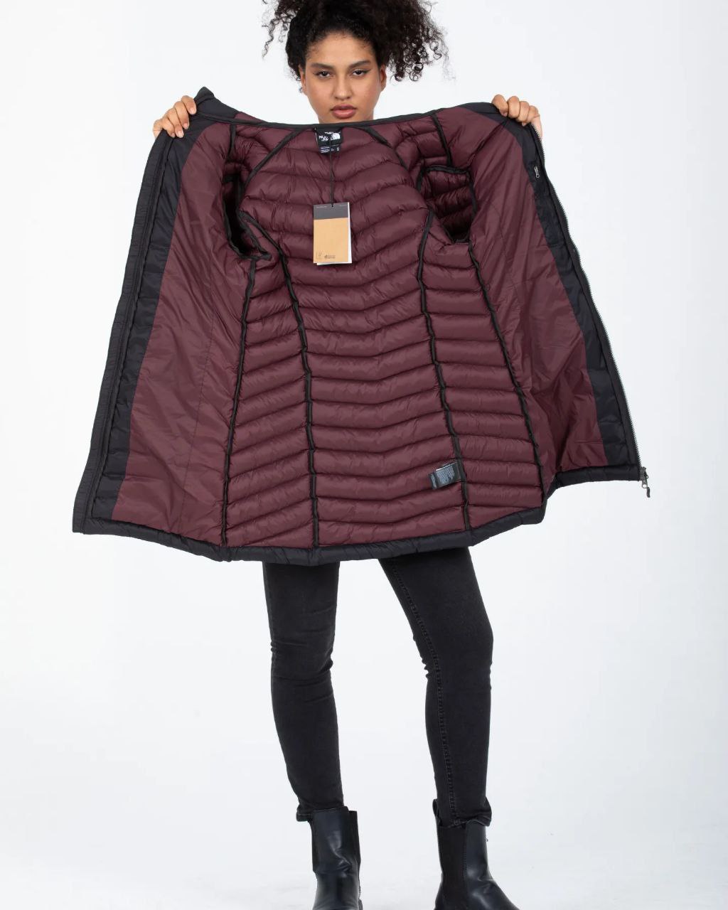 Tnf Uzun Kadın Mont Skg-604