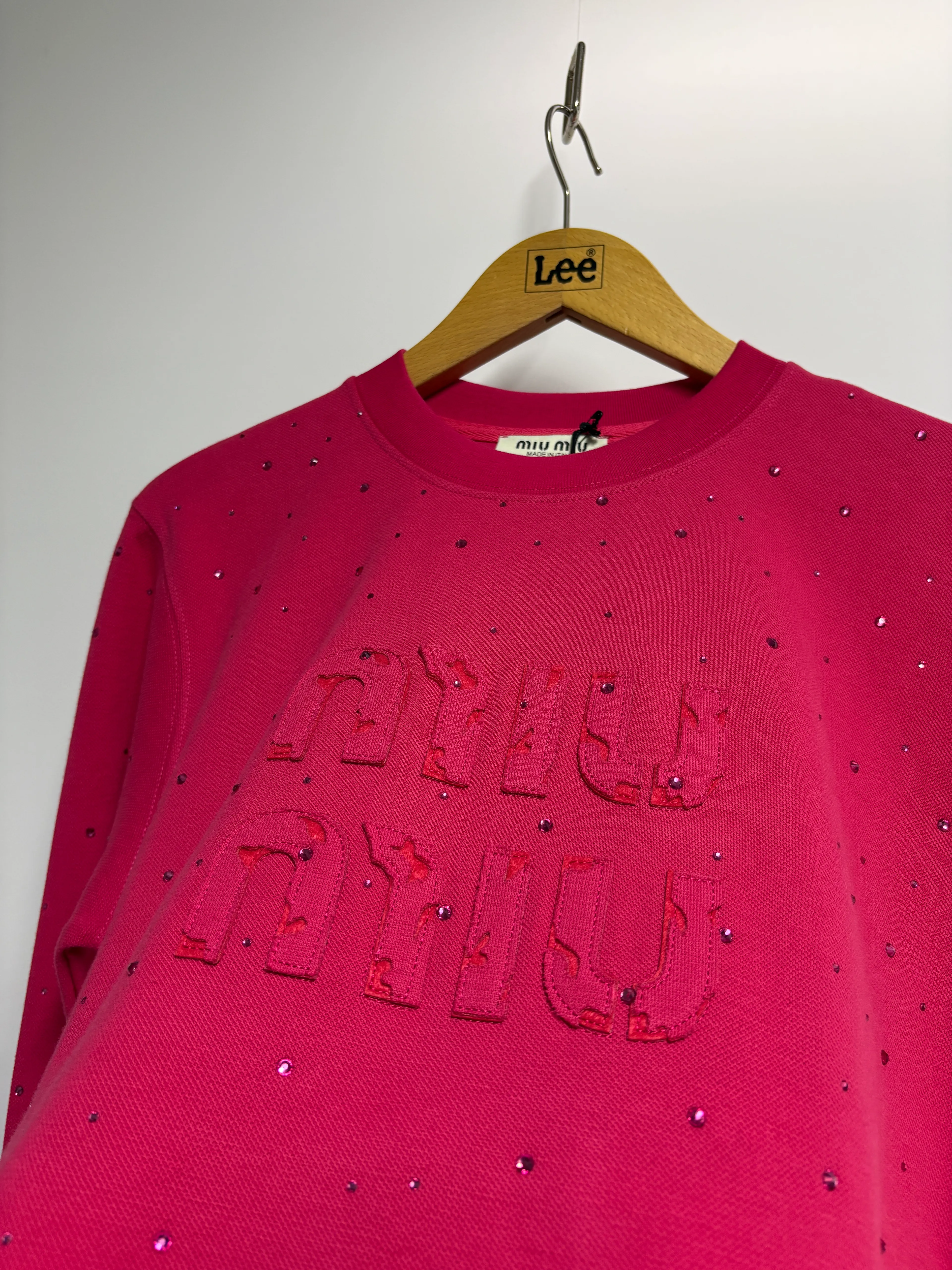 Miu Miu Sweatshirt Kadın Qbew23