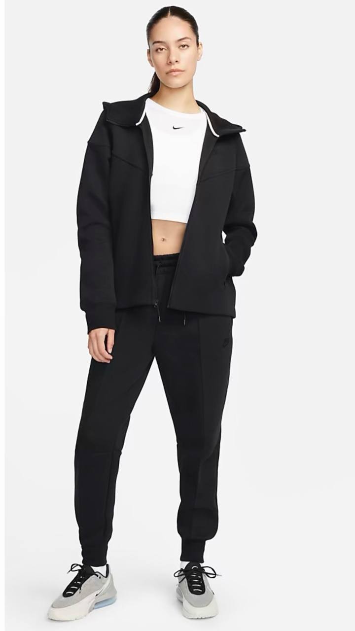 Nike Sportswear Tech Fleece Mid-Rise SS25 Kadın Eşofman Altı FB8330-010