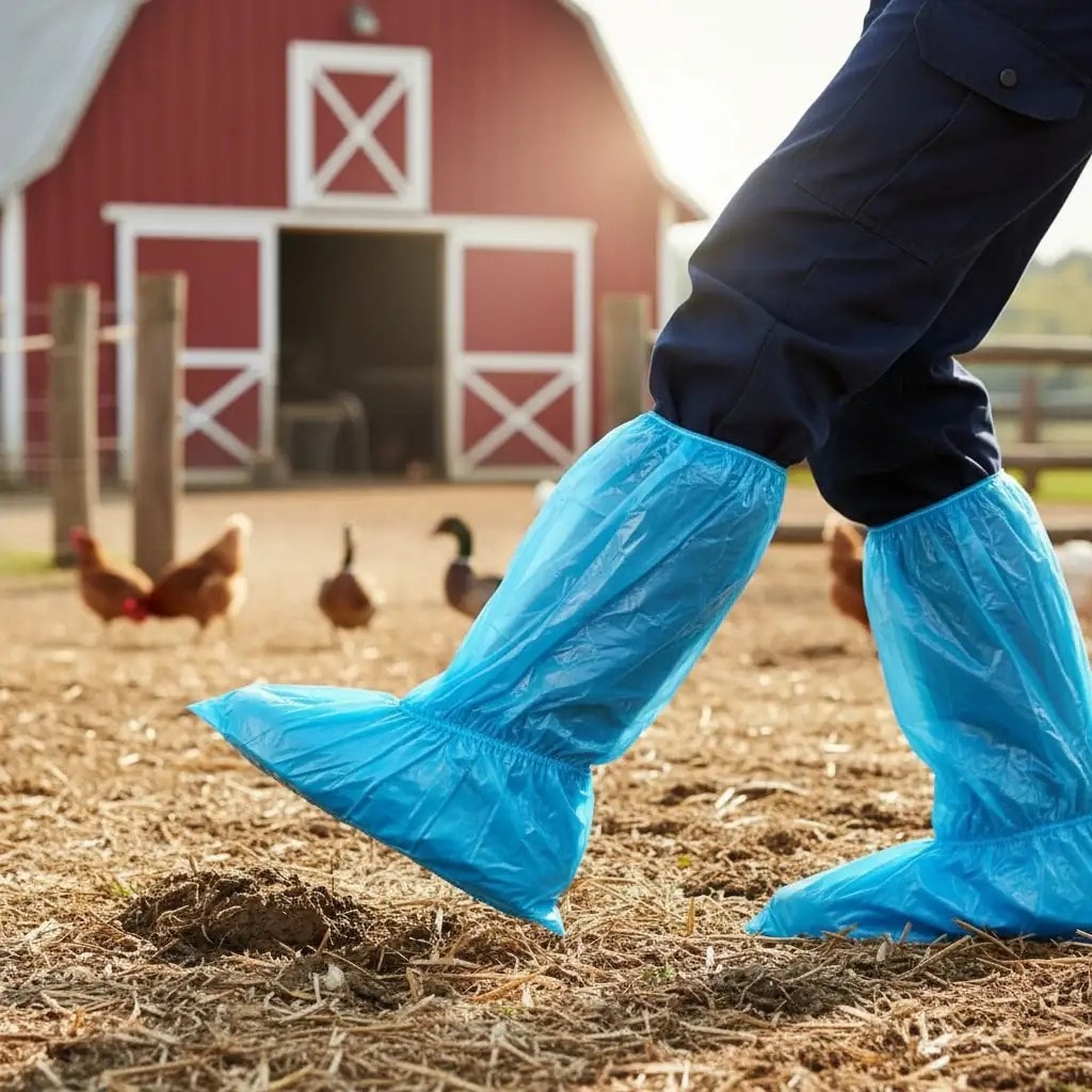 Çizme Galoş Bilek Lastikli