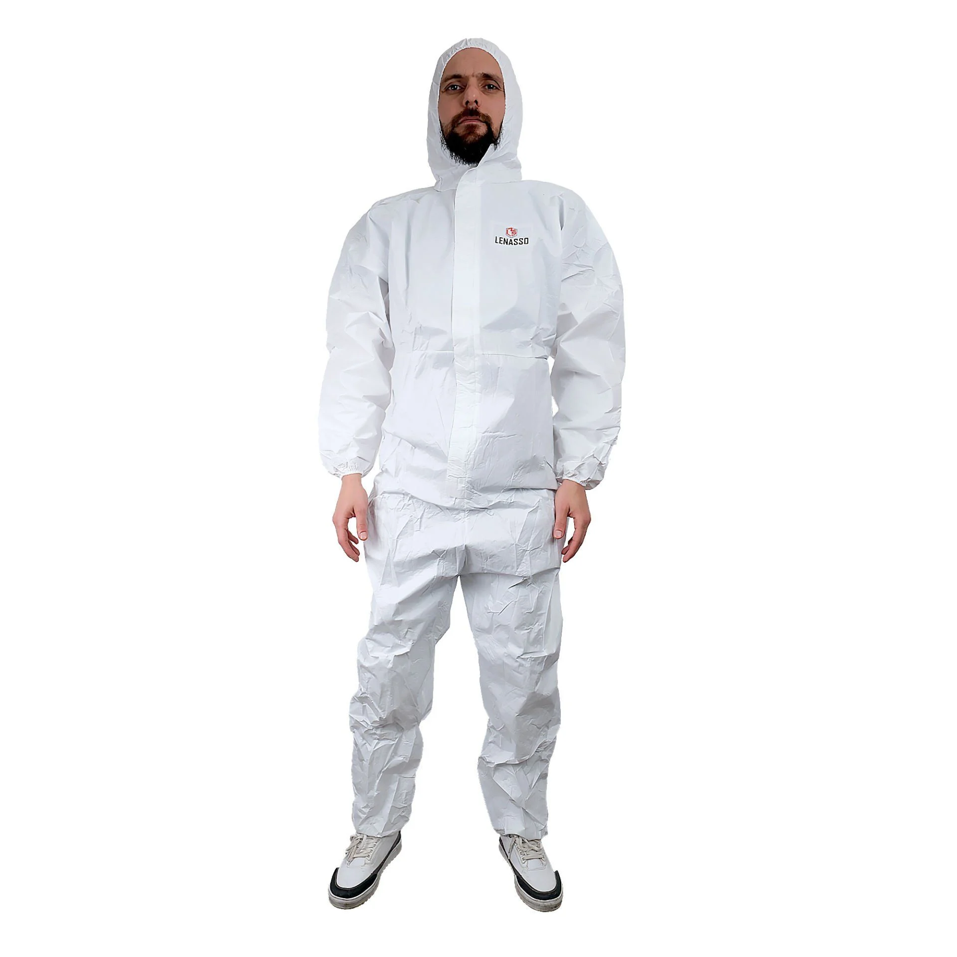 Lamineli Kapüşonlu Tulum