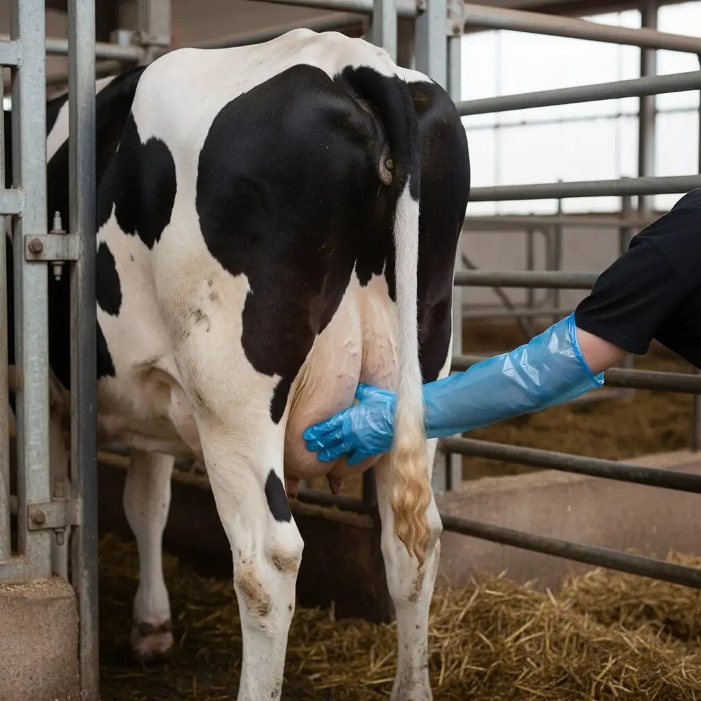 Suni Tohumlama Eldiveni (Rektal) Lastikli