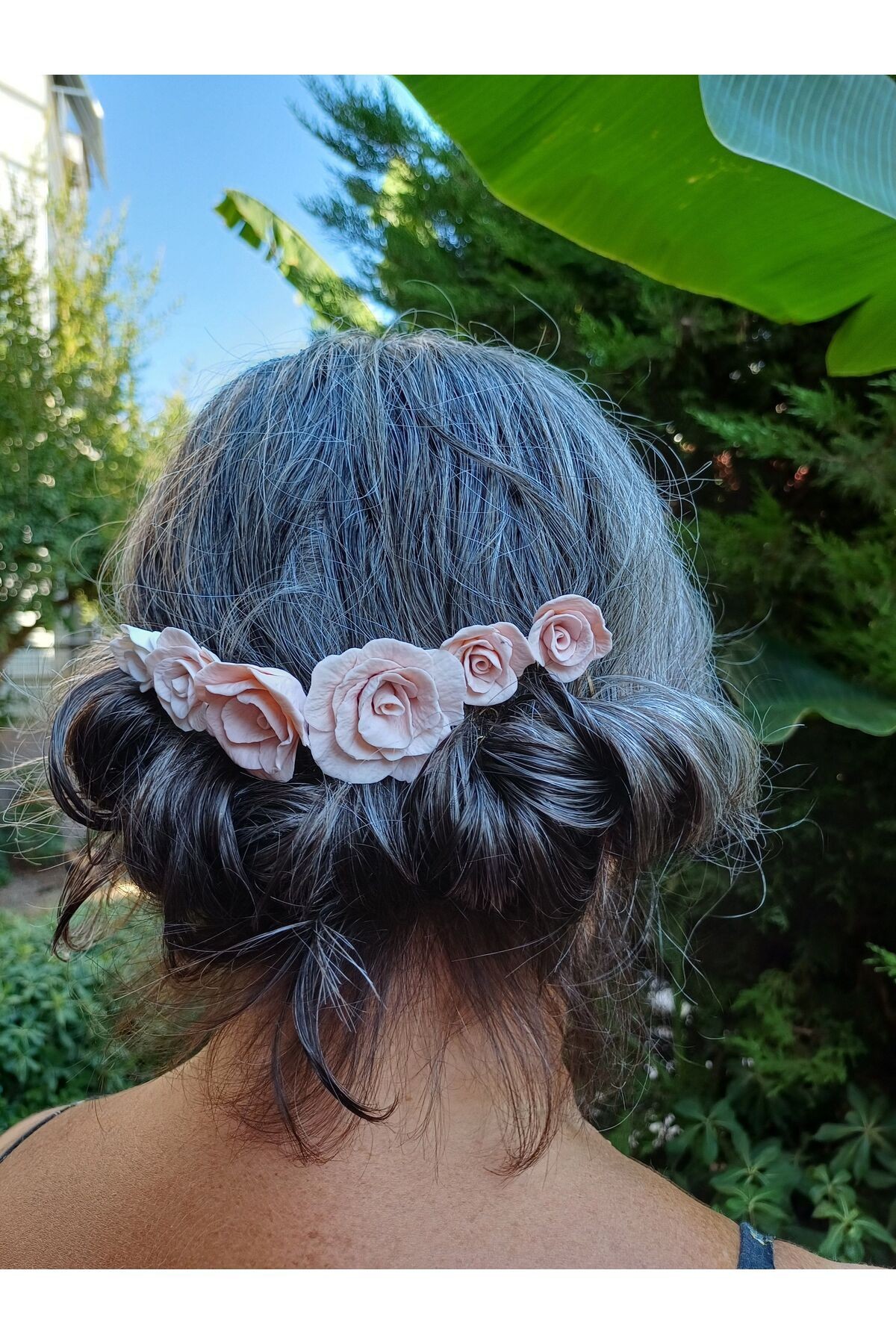Gül Tarak Toka, Helen Gelin Saçı, Gelin Saç Aksesuarları, Nikah Saç Aksesuarları
