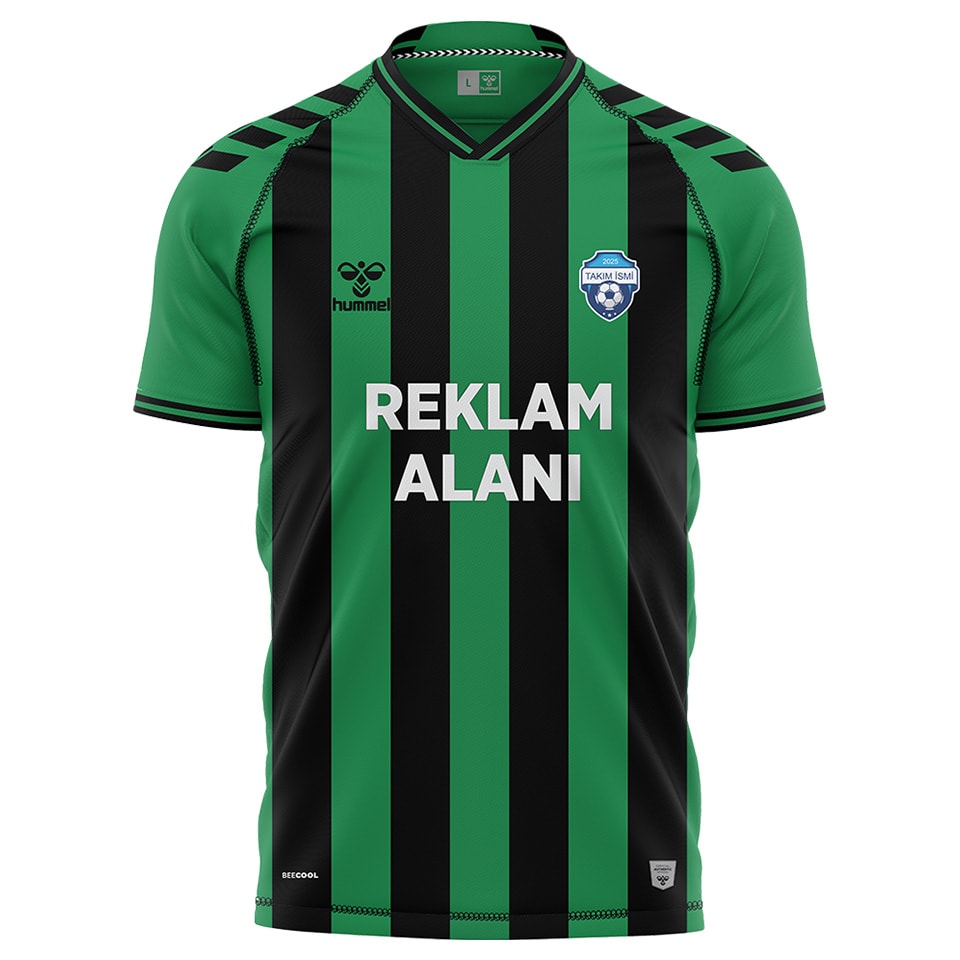 Line Elegance Profesyonel Futbol Forma - koyu yeşil