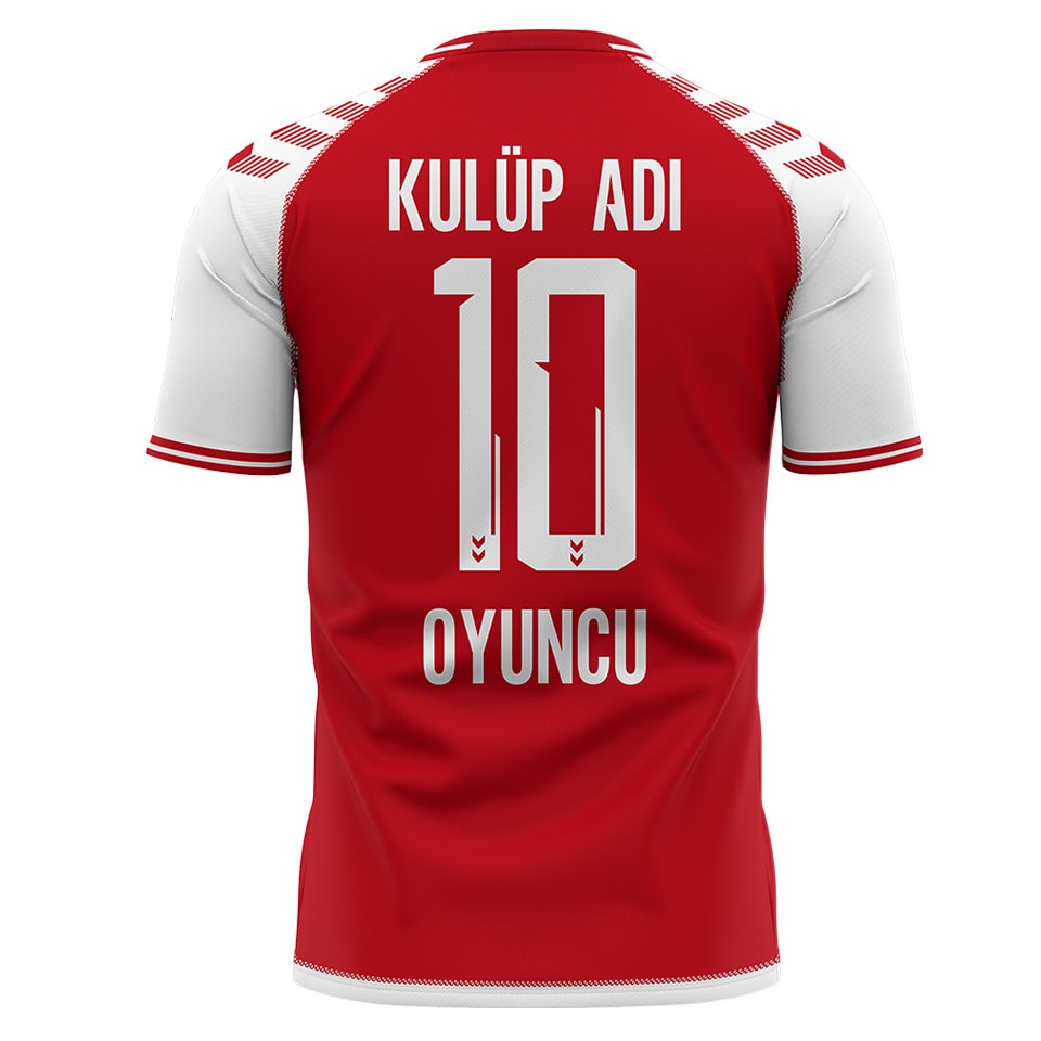 Line Elegance Profesyonel Futbol Forma - beyaz